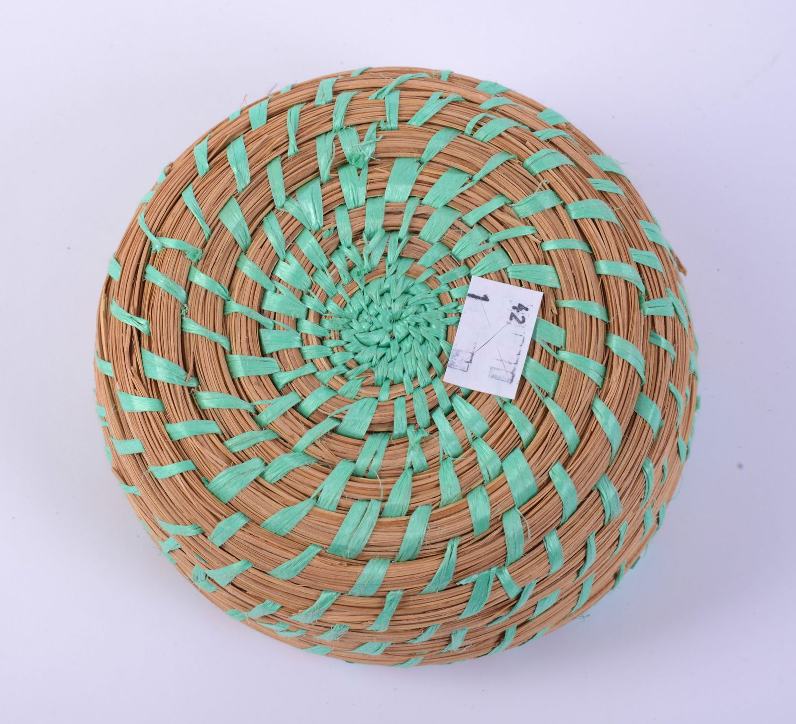 Small Sweetgrass Basket. - 4