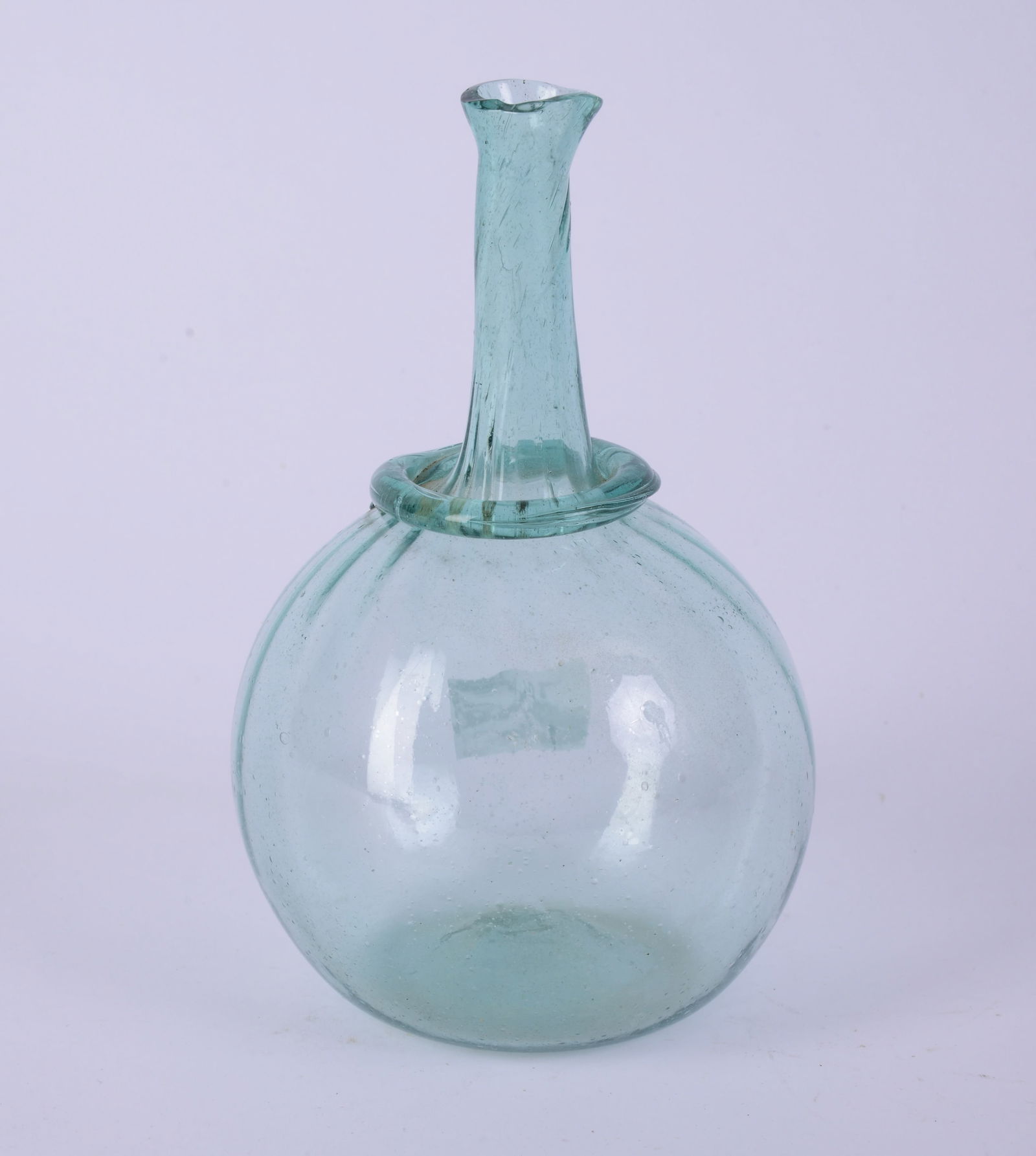 Small Blown Glass Bottle. (1 of 3)