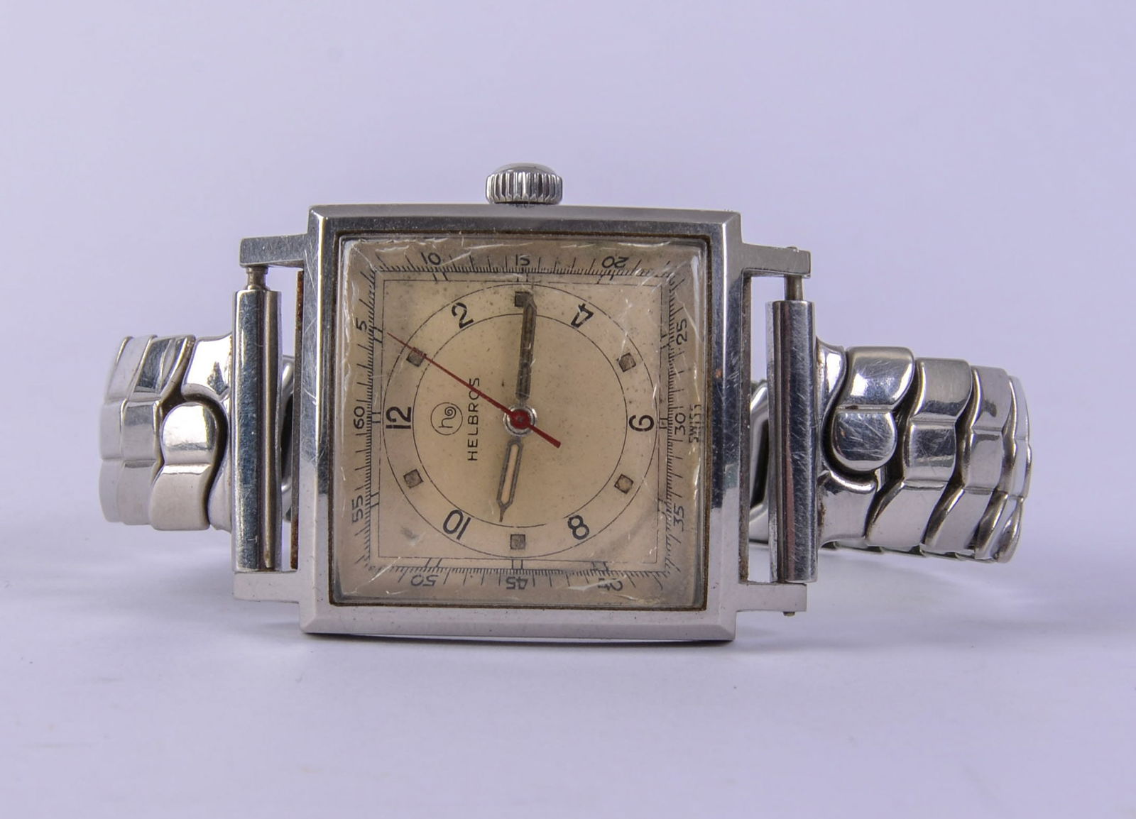 Helbros Doctor's Style Manual Wristwatch.: Circa 1940, face 1 x 1 inches. Appears to be operational.