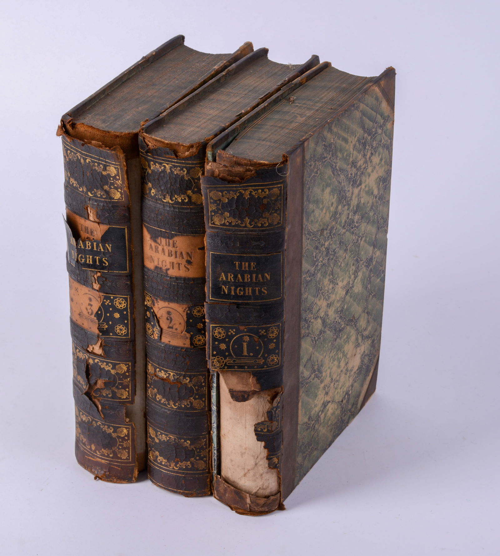 1839-41 3Vols Arabian Nights, Edward William Lane Charles E Mathews (1 of 10)