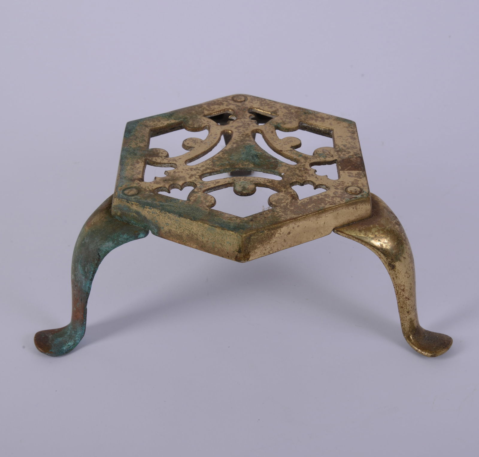 Small Brass Footman. - 2