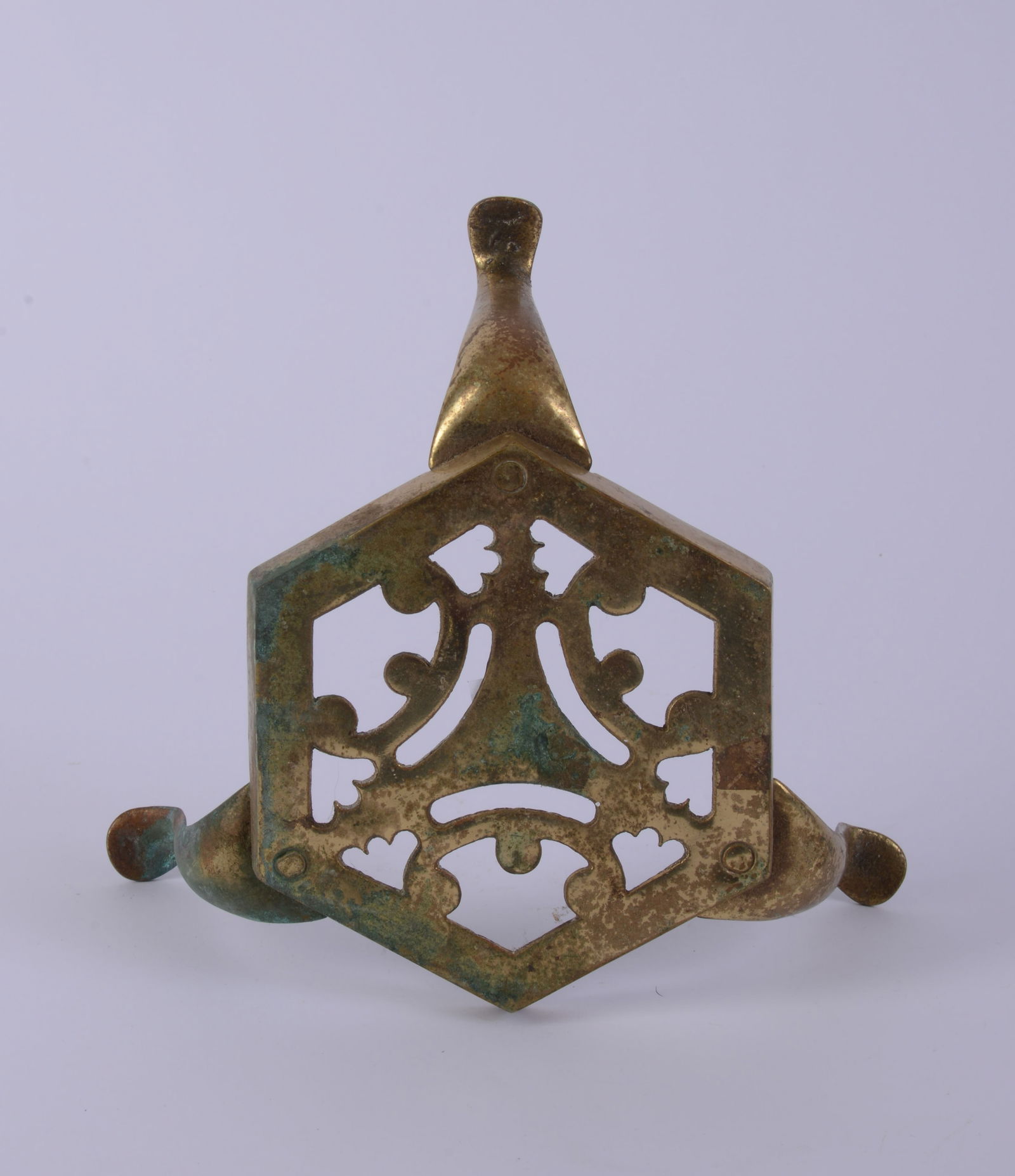 Small Brass Footman. - 3