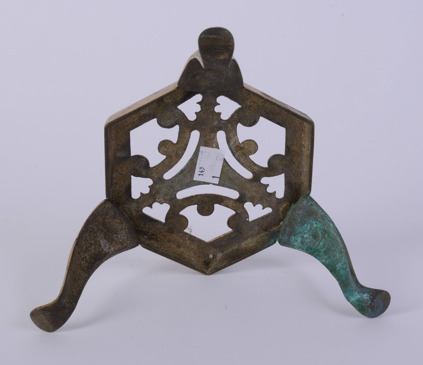 Small Brass Footman. - 4