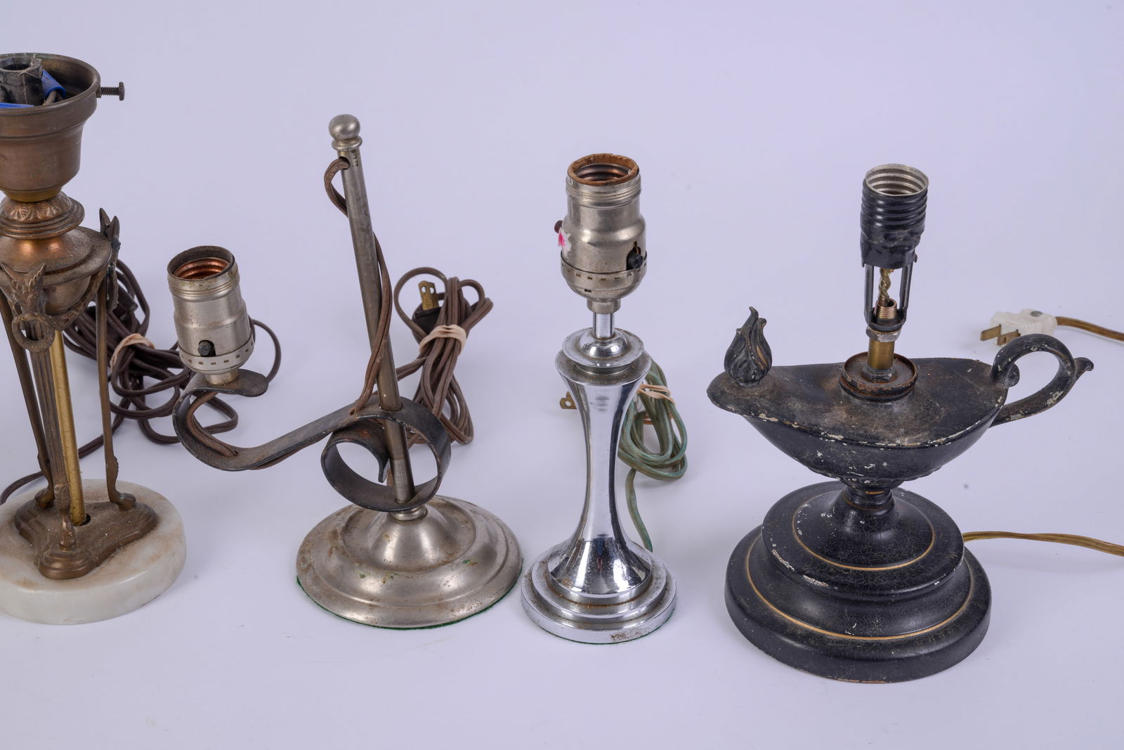 Seven Lighting Devices. - 2