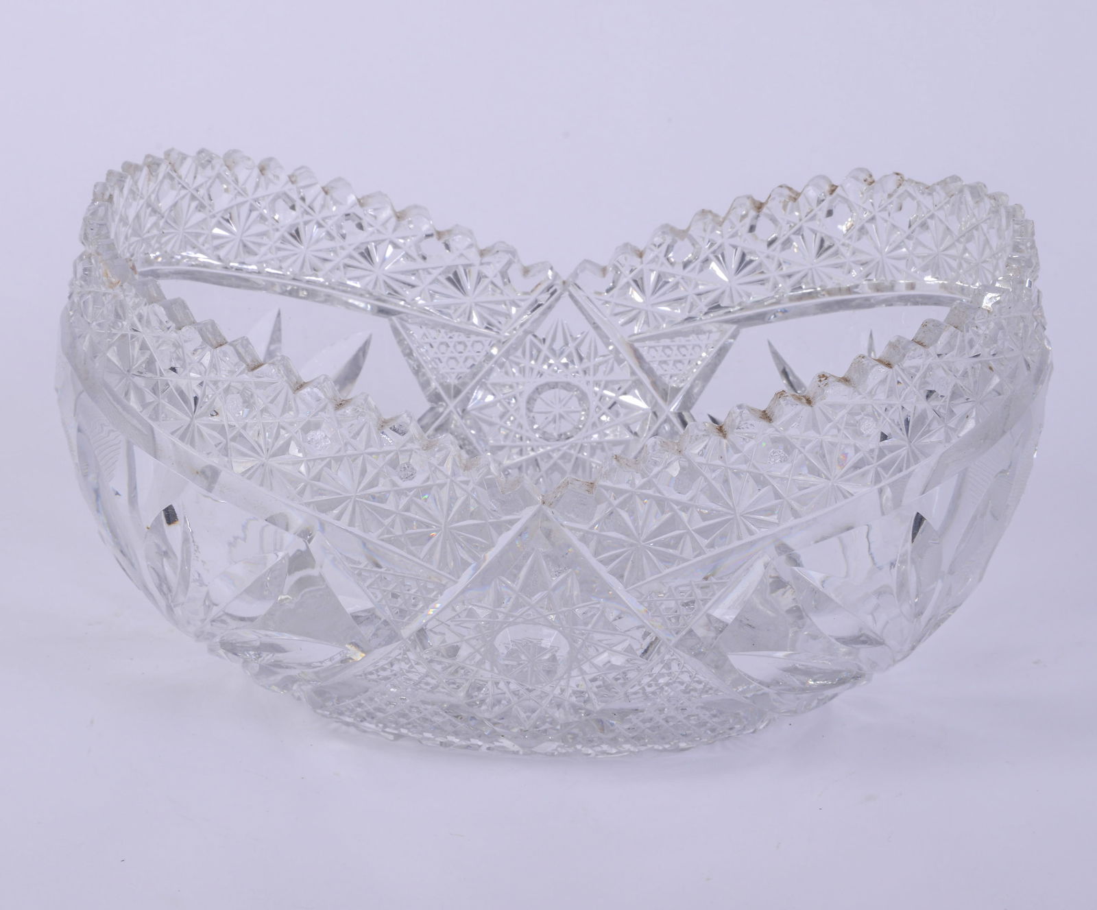 Cut Glass Bowl (1 of 5)