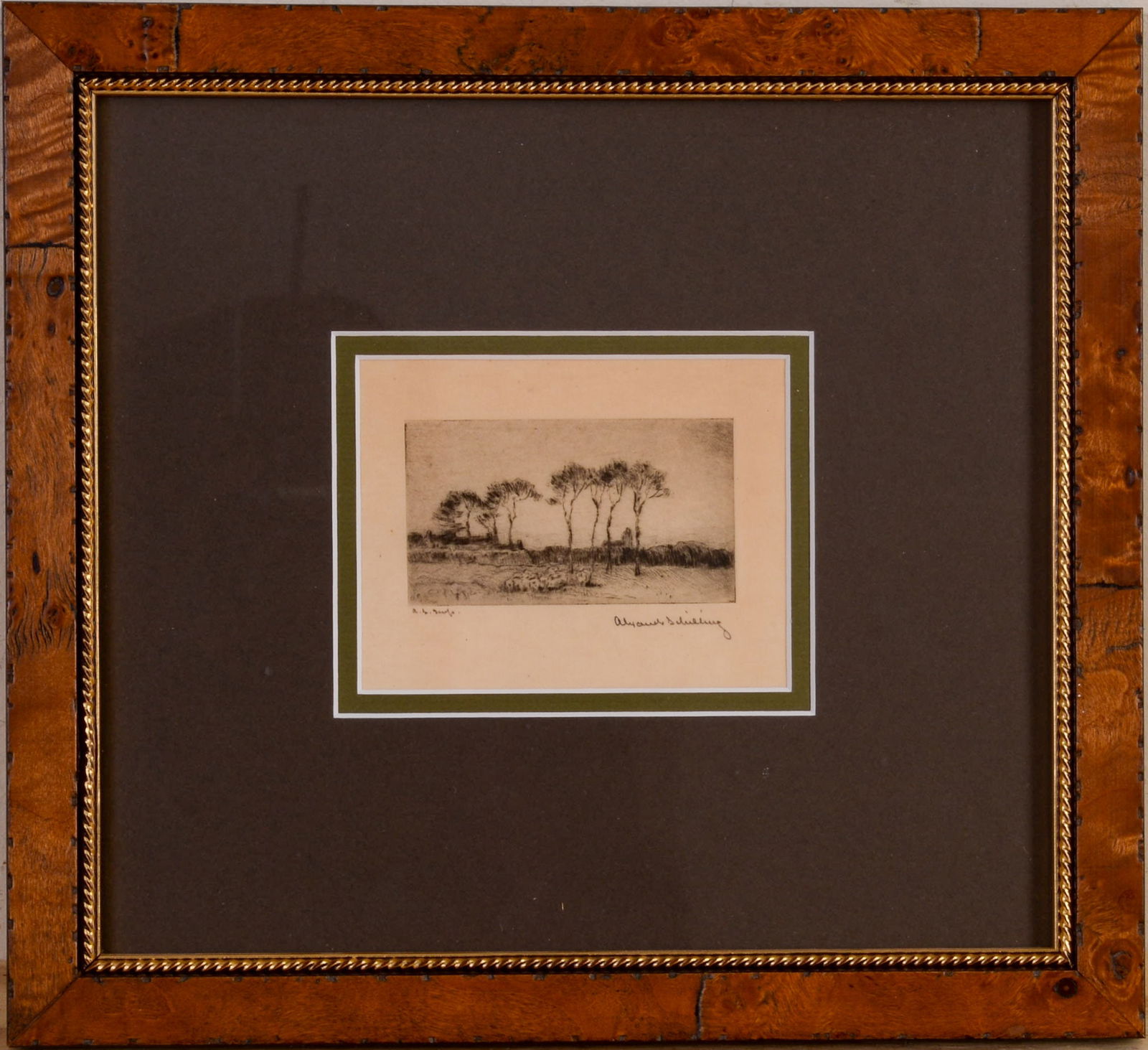 Small 19th Century Engraving. (1 of 3)