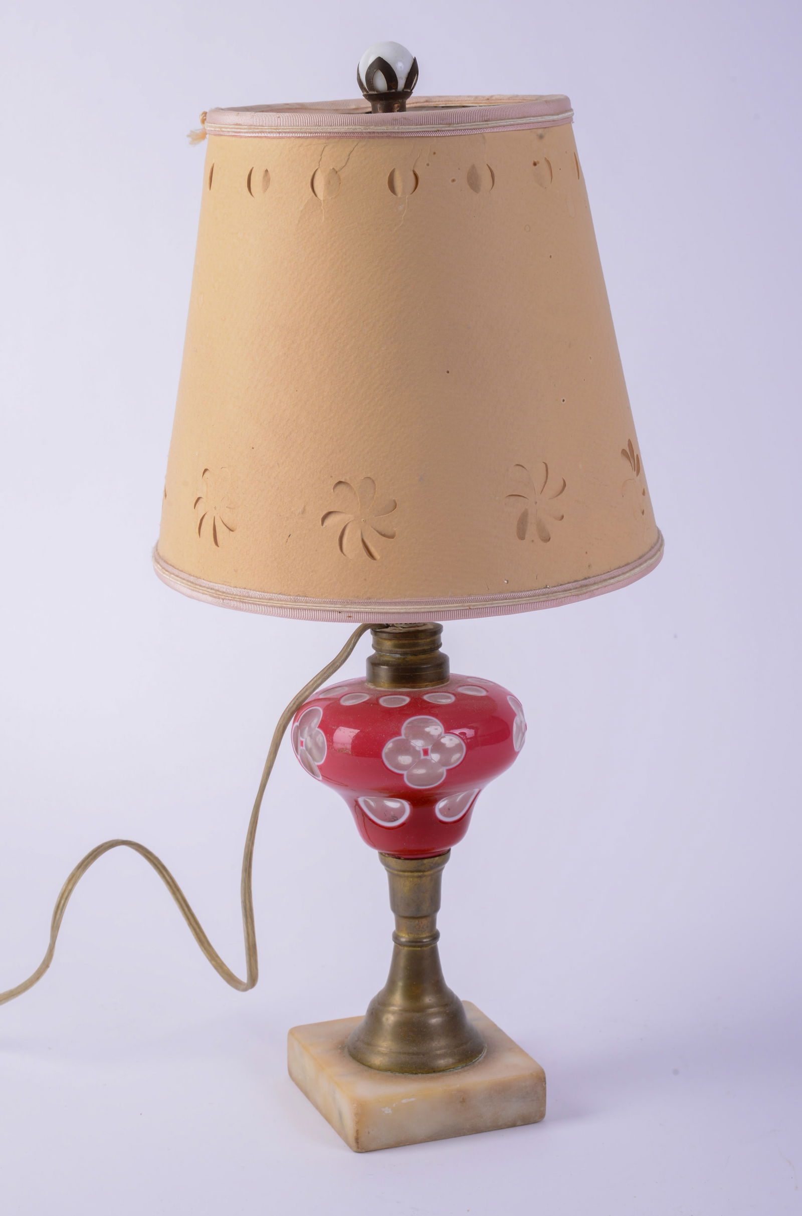 Small Wall Mounted Kerosene Lantern. (1 of 2)