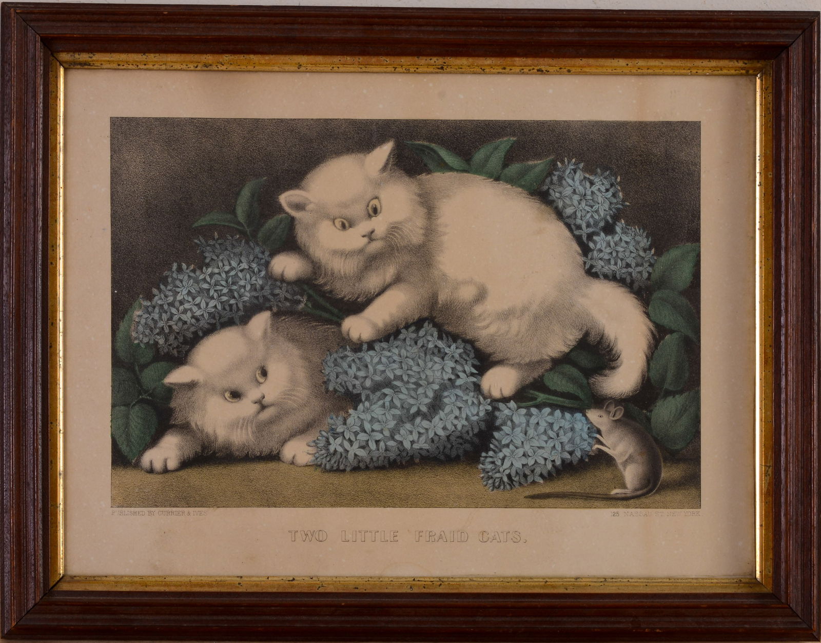 Currier & Ives: Two Little Fraid Cats. (1 of 3)