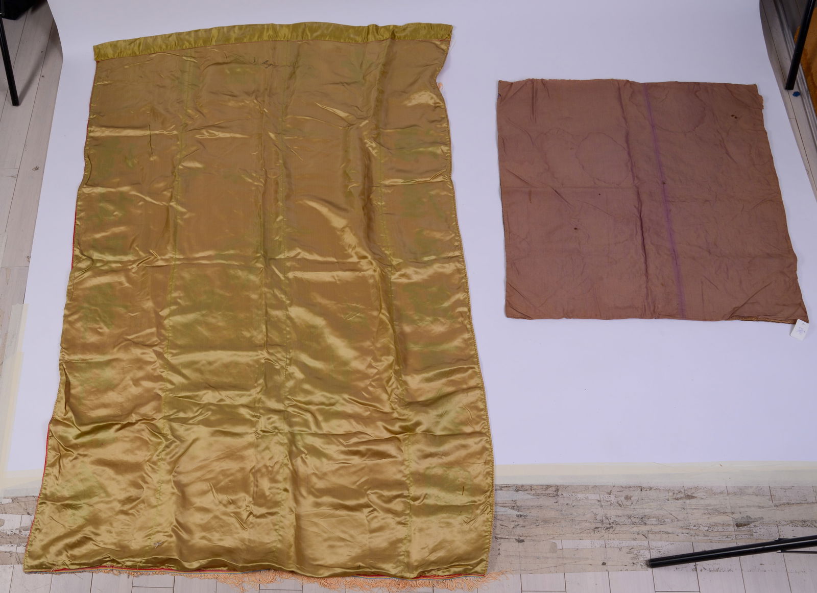 Two Embroidered Panels. - 4