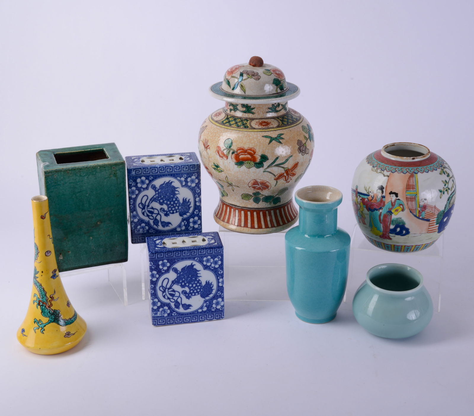 Group of Chinese Decorative Items. (1 of 8)