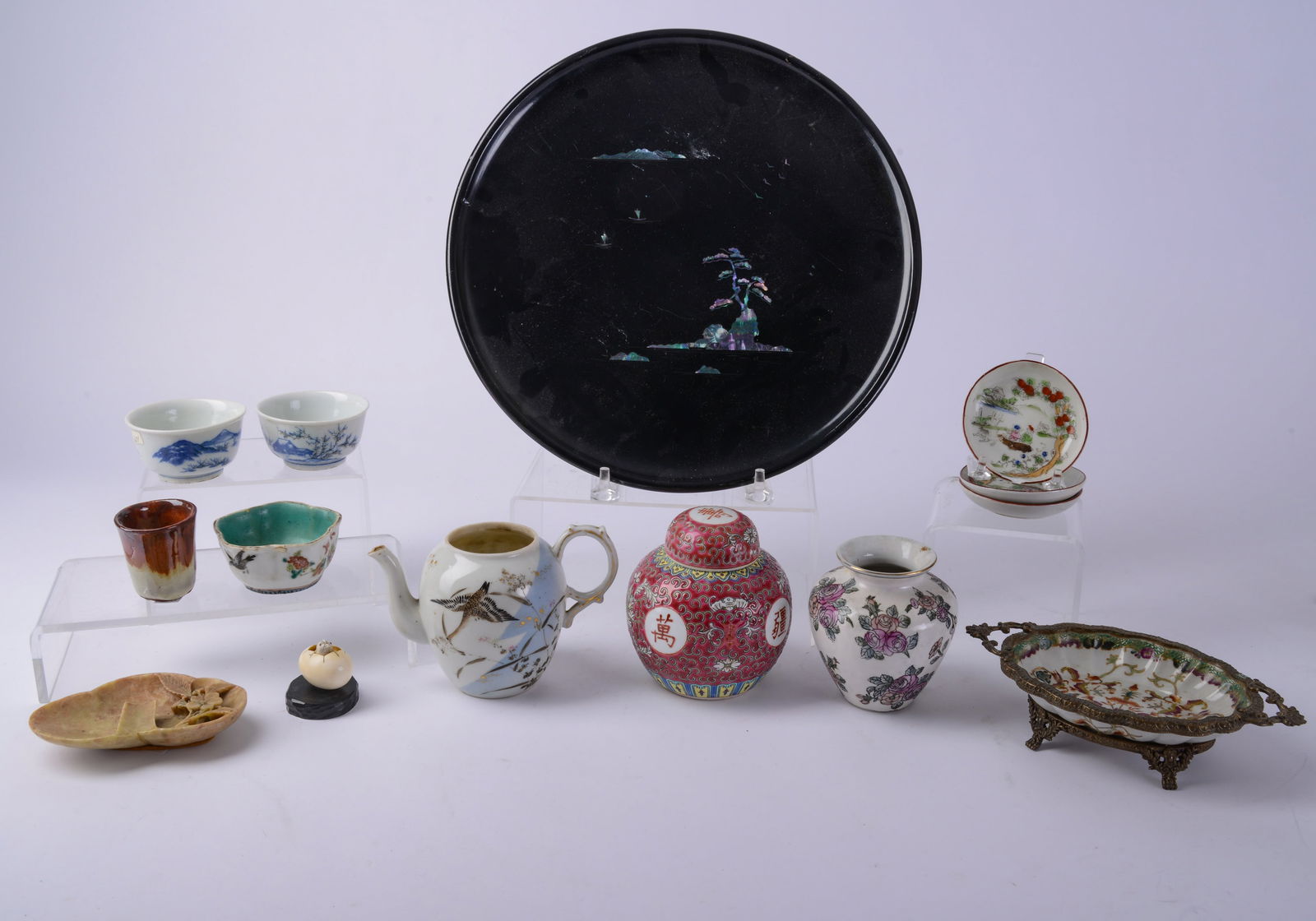 Group of Asian Decorative Items. (1 of 10)