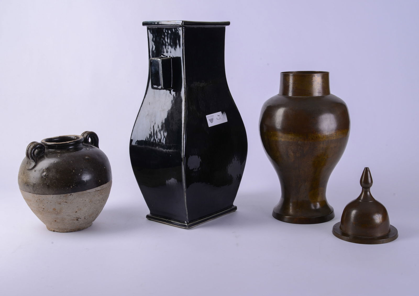 Three Large Vases. (1 of 4)