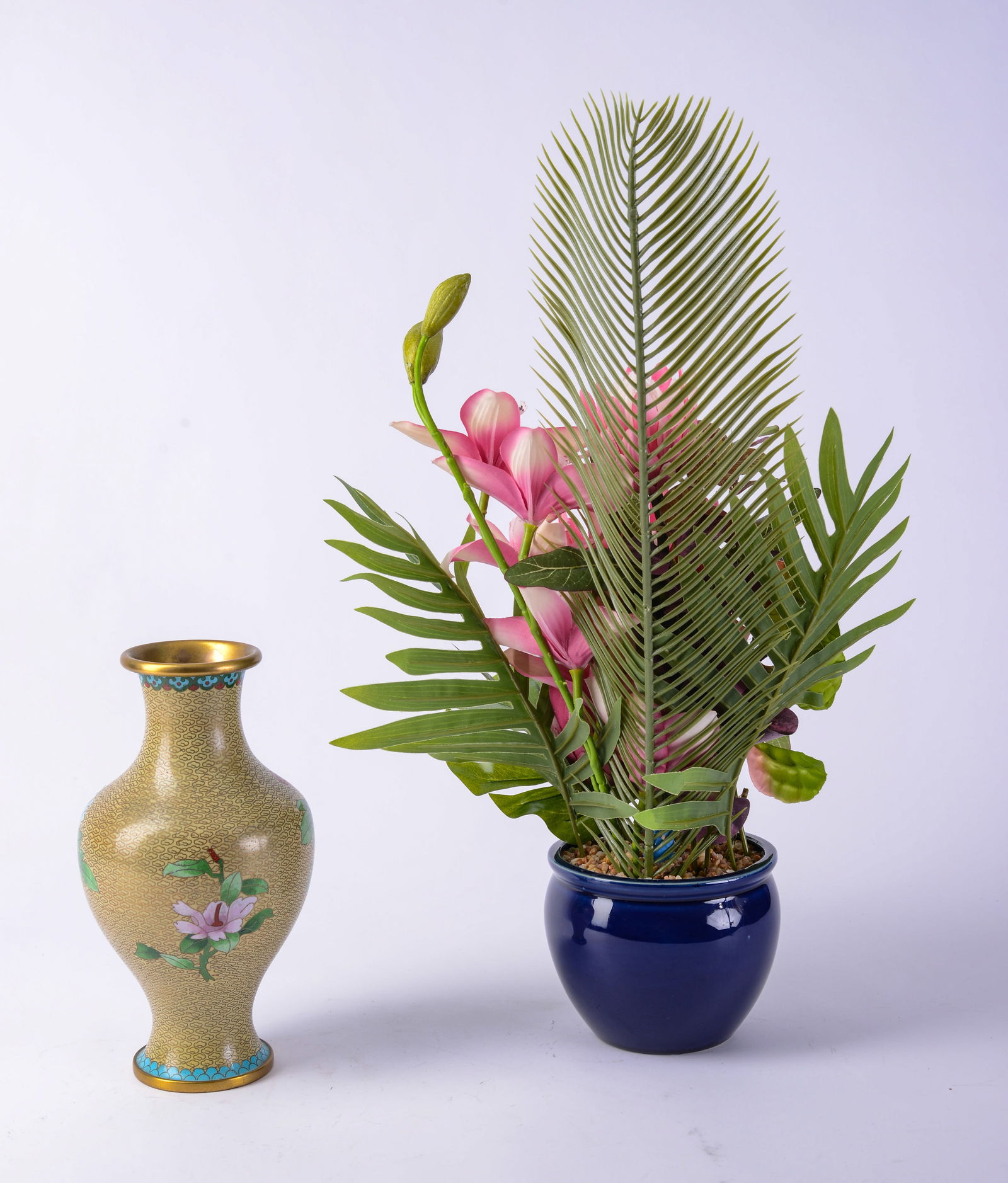 Chinese Cloisonne Vase. - 2