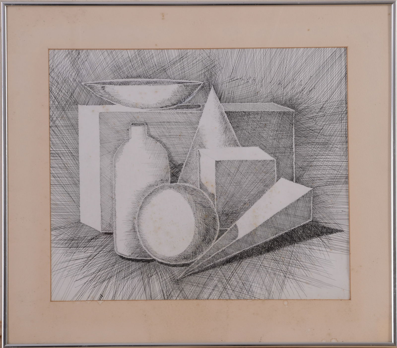Geometric Pencil Drawing. (1 of 2)