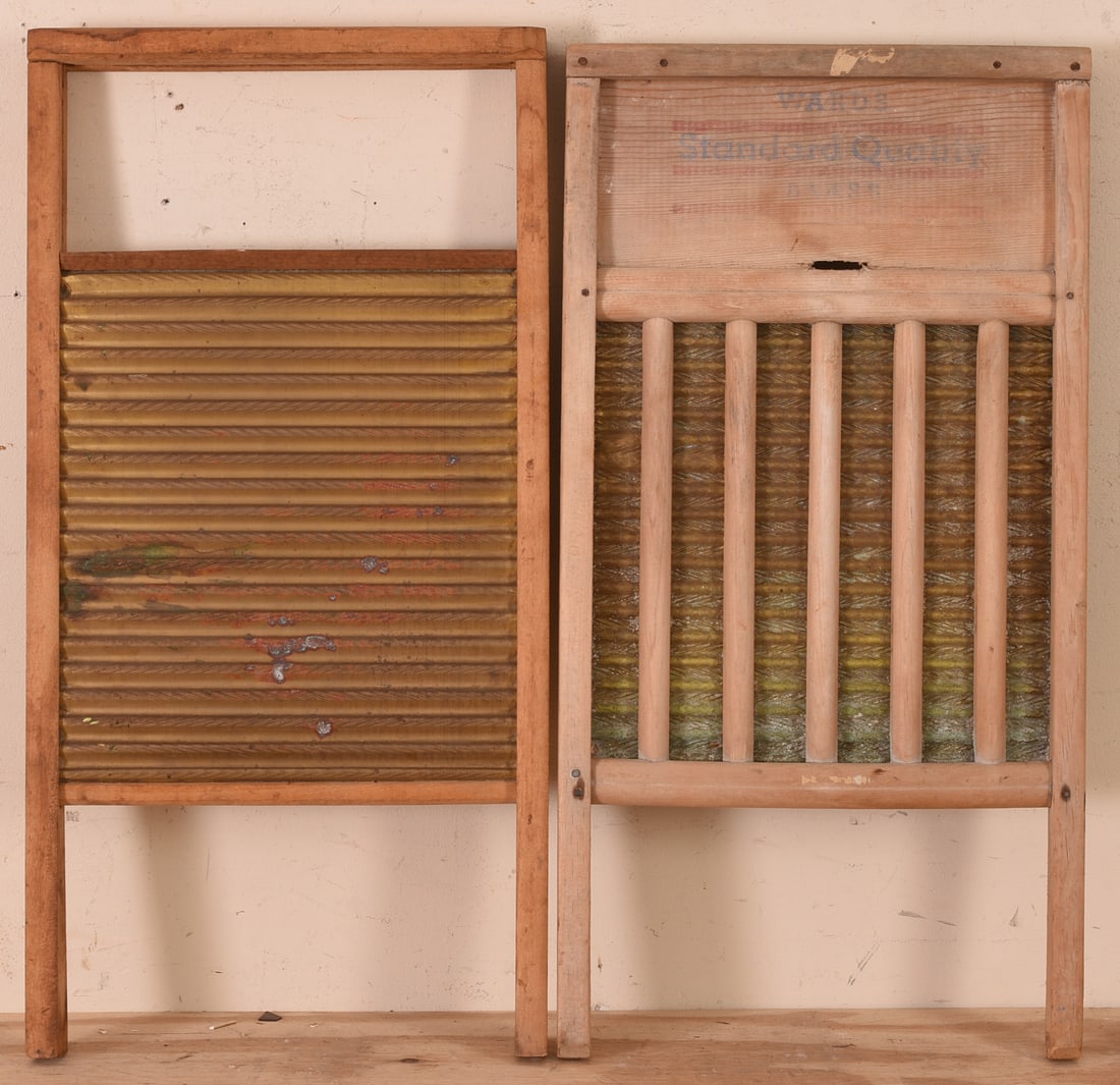 Two Washboards.: 24 x 12 inches.