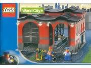 LEGO: City Train Shed.: Keep your train on the tracks by bringing it in for repairs at the Train Engine Shed. A trusty crew of mechanics is there to make sure your locomotive is ready to roll. Open the shed up to see inside