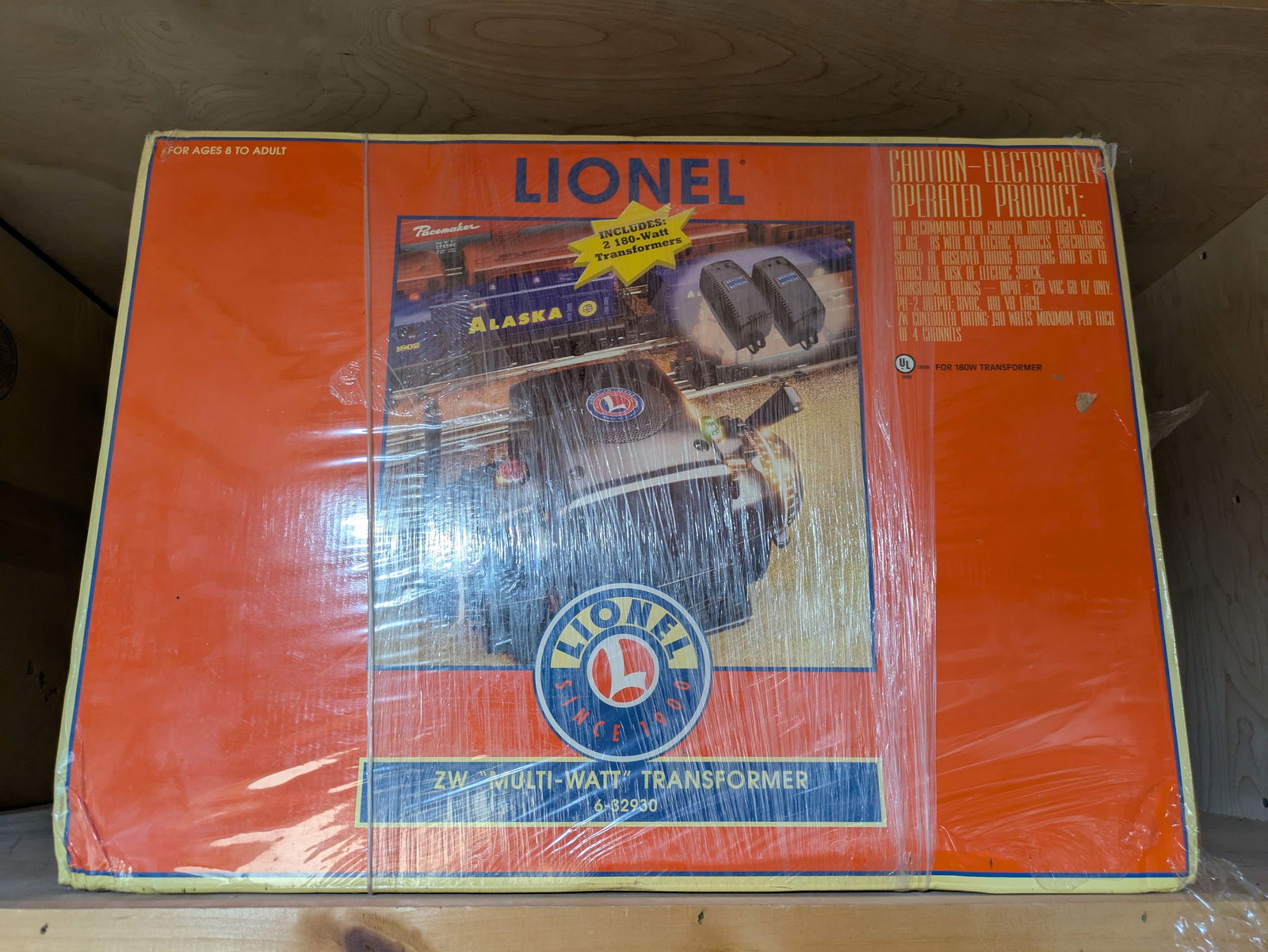 Two Lionel ZW Multi Watt Transformers.: New in box.