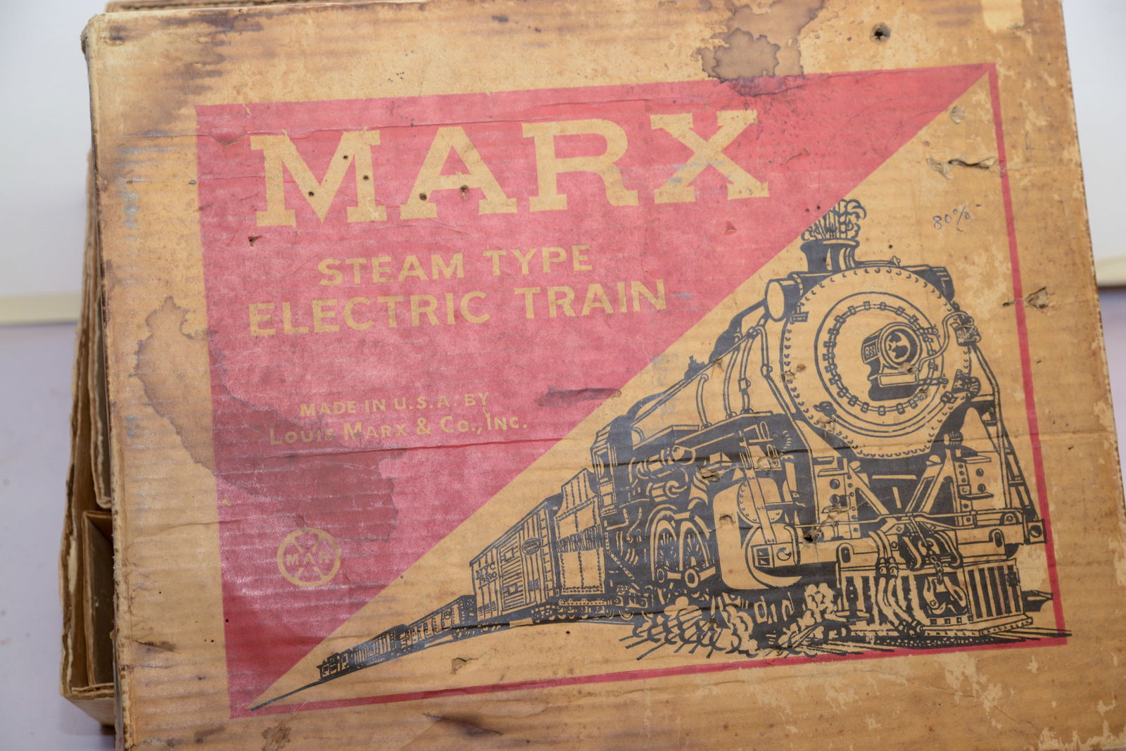 Marx Steam Type Electric Train. - 2