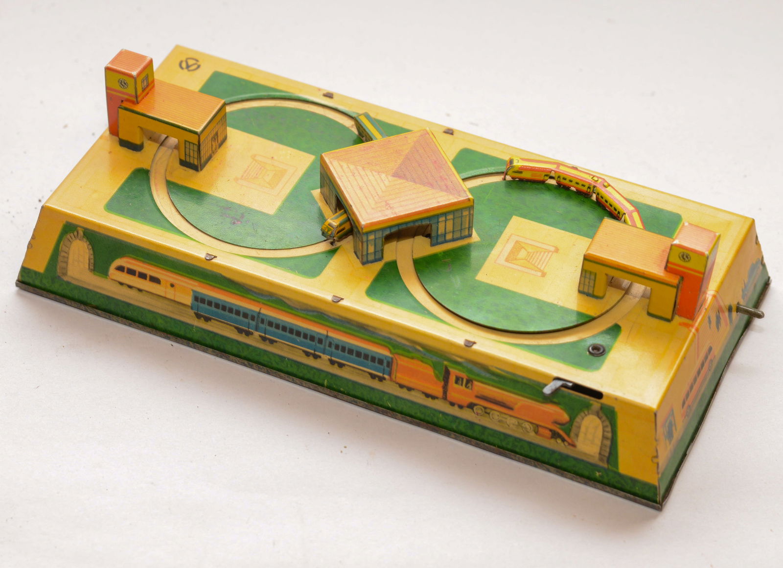 Tin Litho Toy Train. - 3