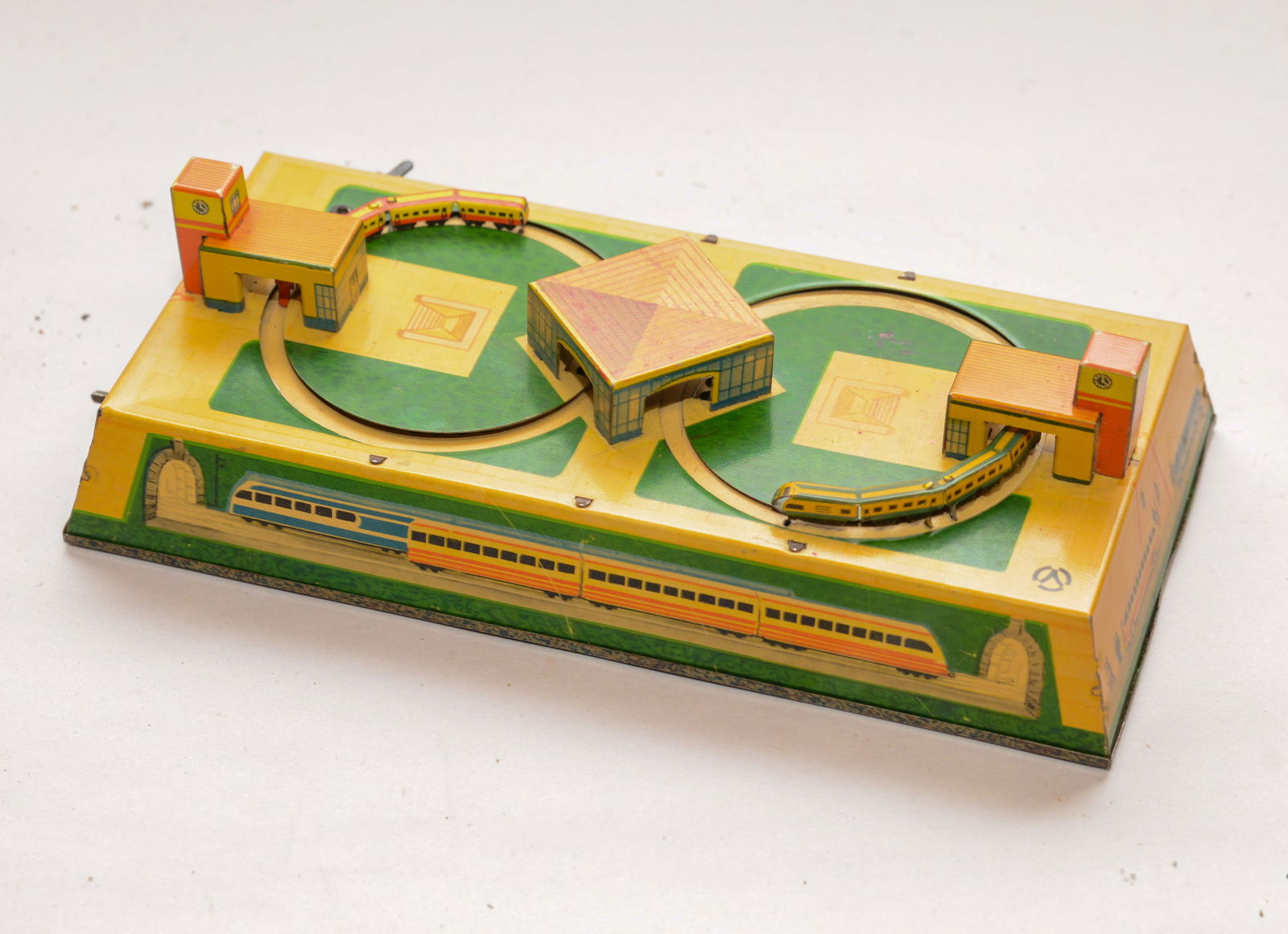 Tin Litho Toy Train. - 4