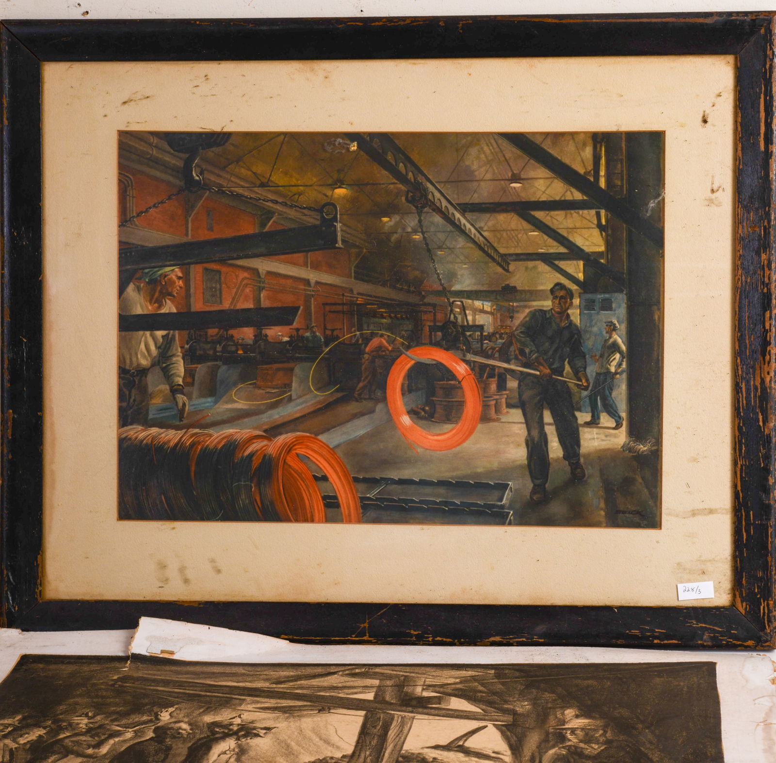 Three Peter Helck Lithographs. - 3