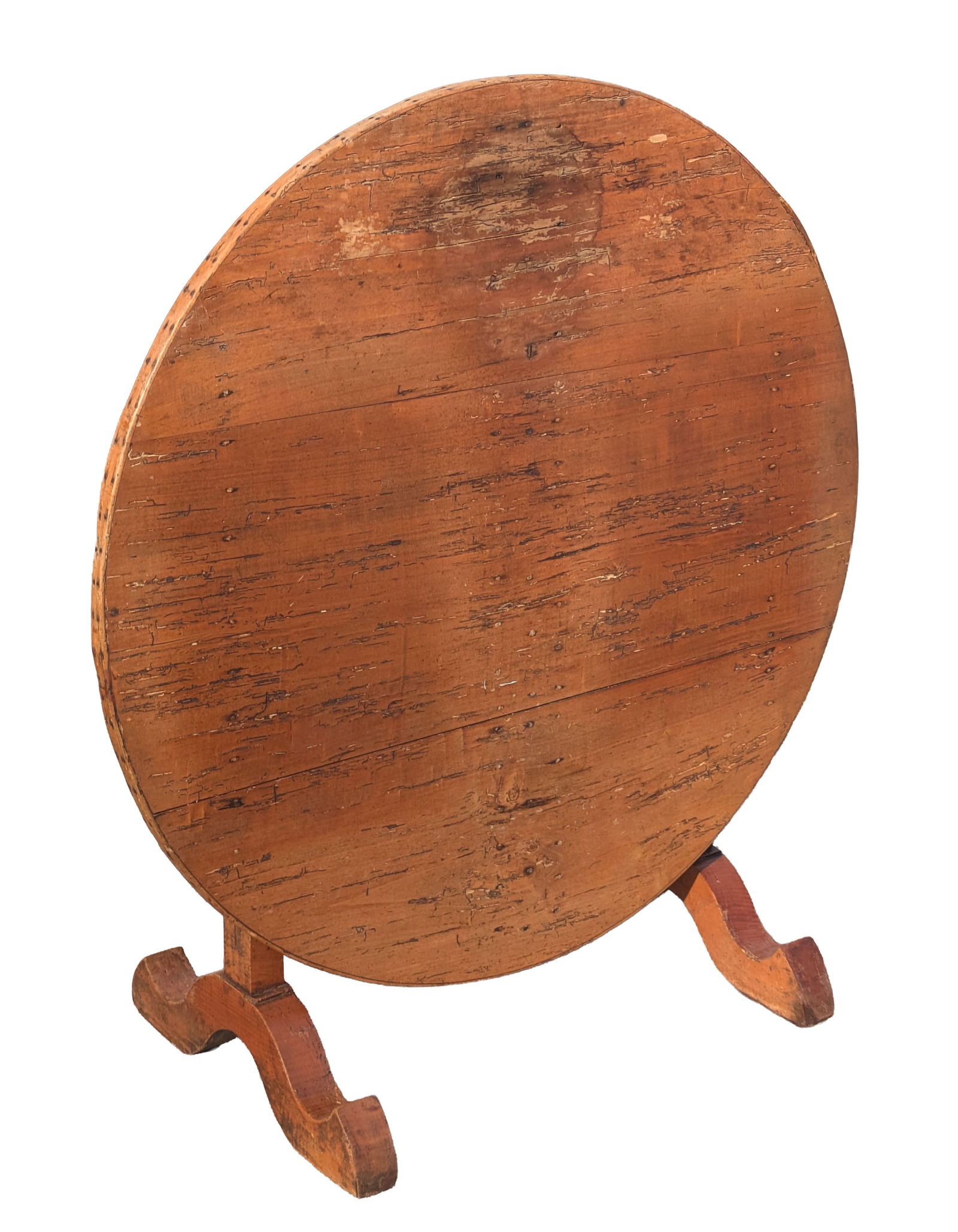 Tilt Top Table, Probably Southern. - 3