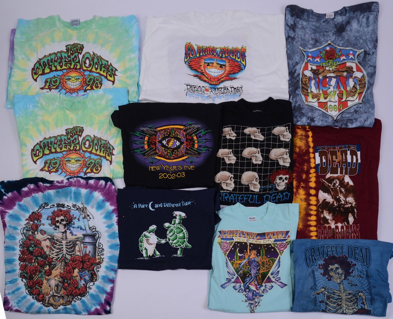Eleven Grateful Dead Concert Tees, XXL. (1 of 8)