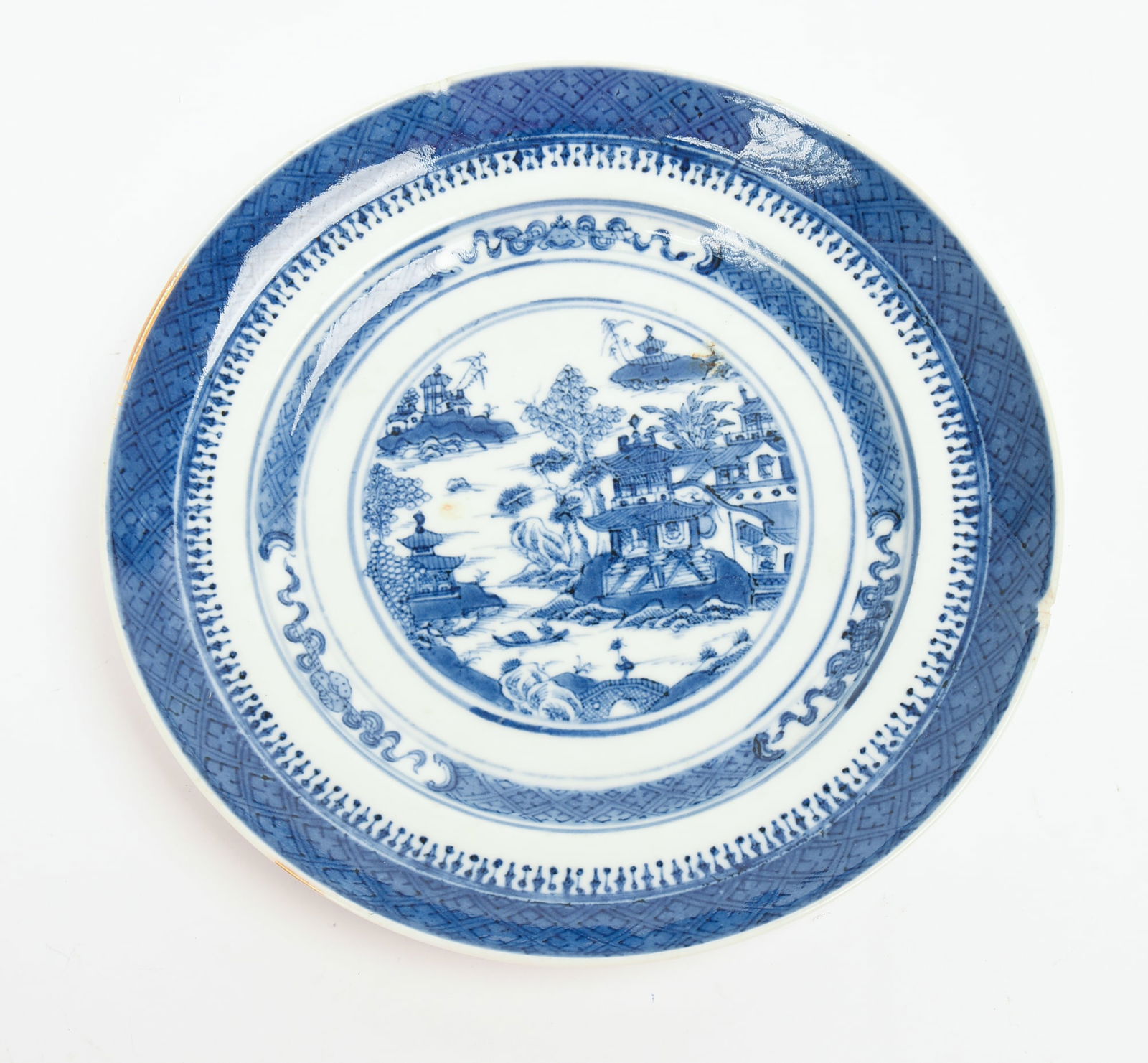 Nanking Plate Circa 1800. (1 of 4)
