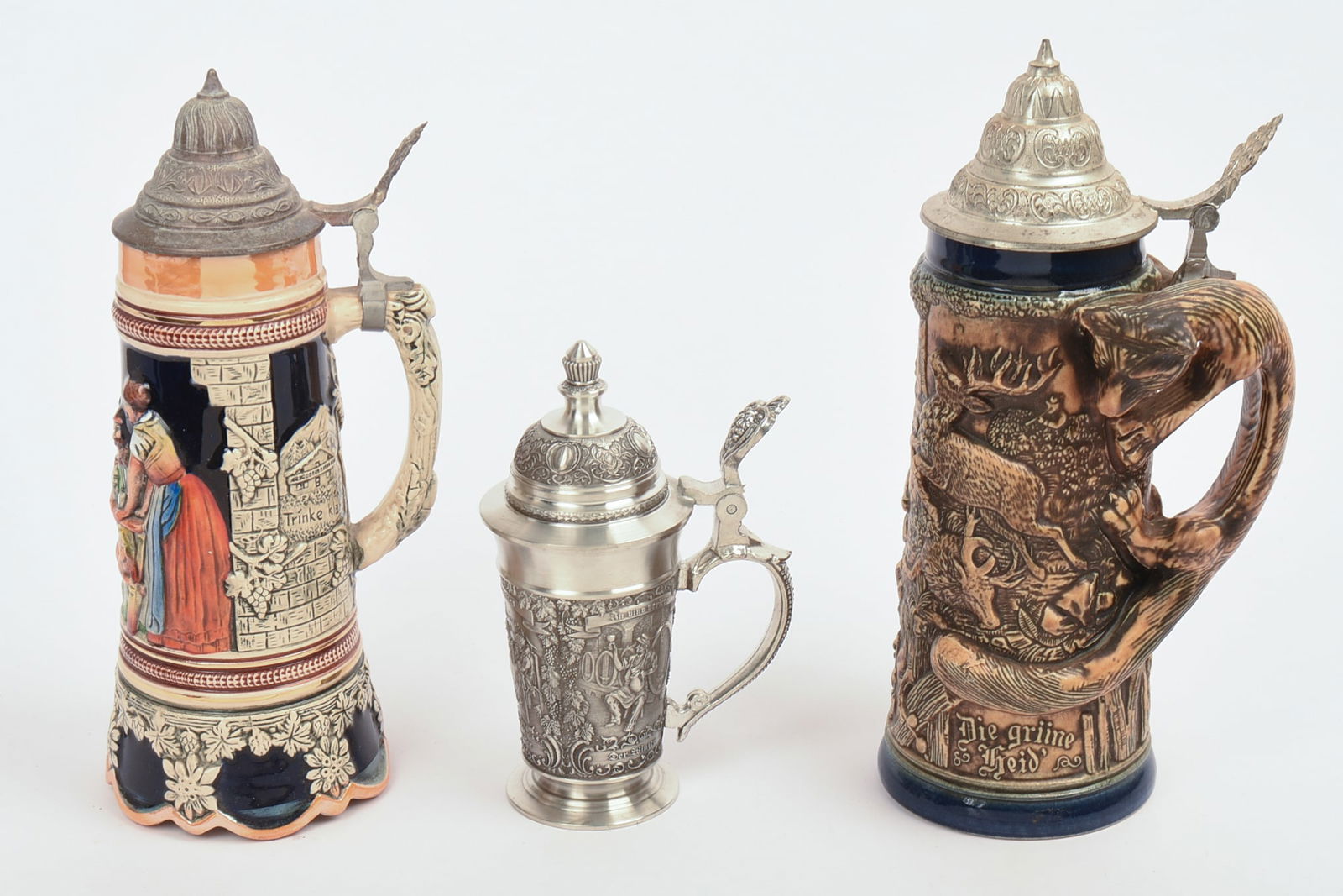 Three Steins. - 3