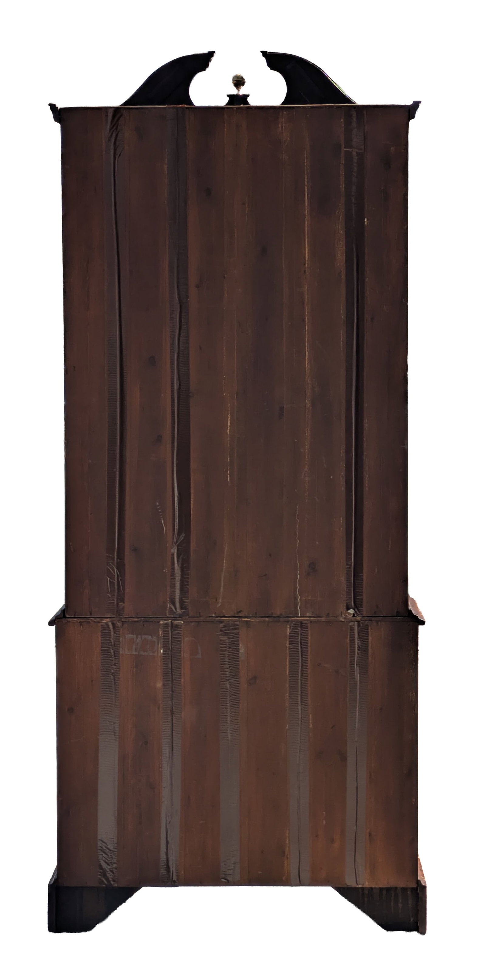 19th C Burl Walnut Display Case - 2