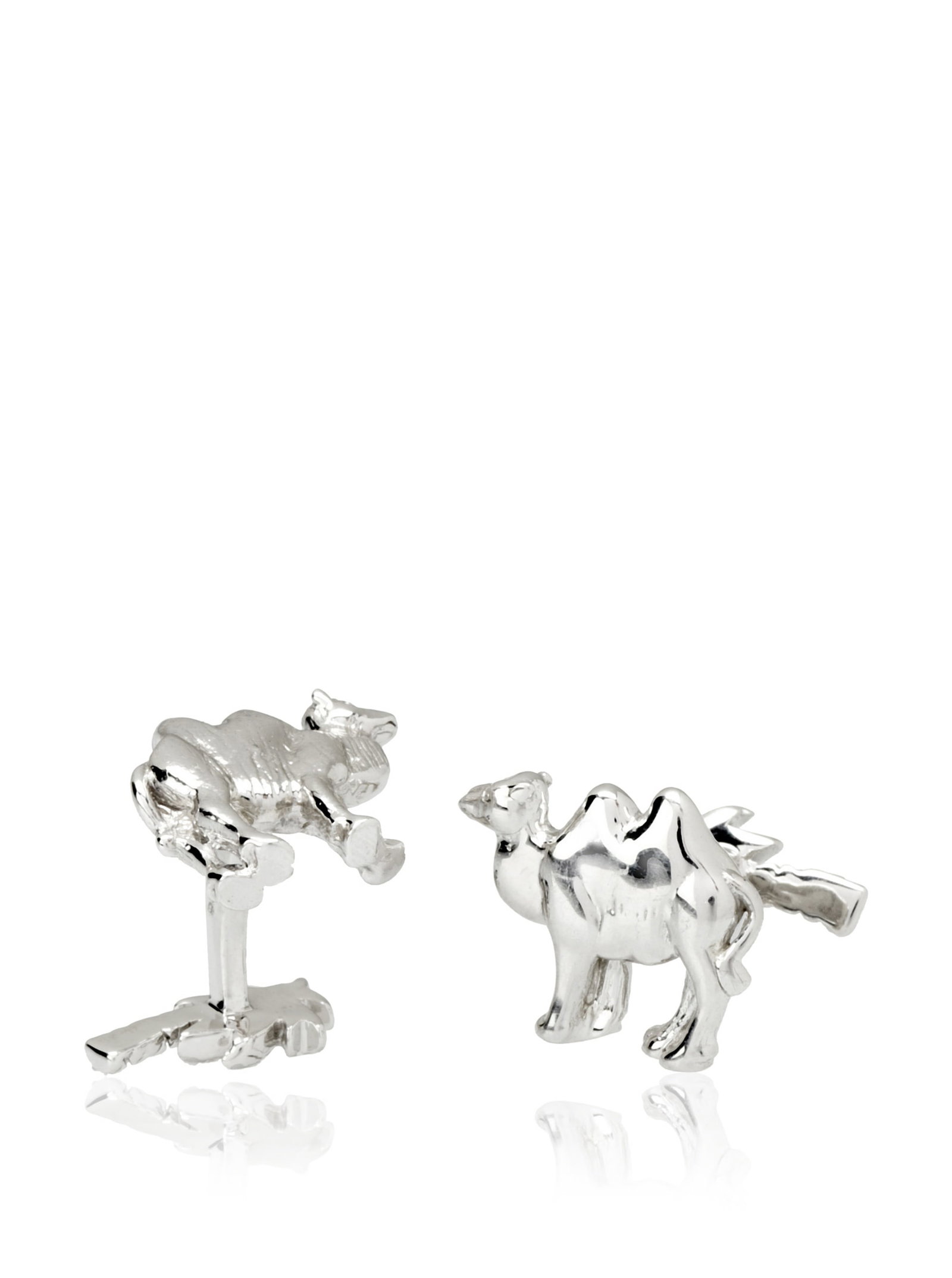 Rotenier Silver Camel Cufflinks: Rotenier Silver Camel Cufflinks