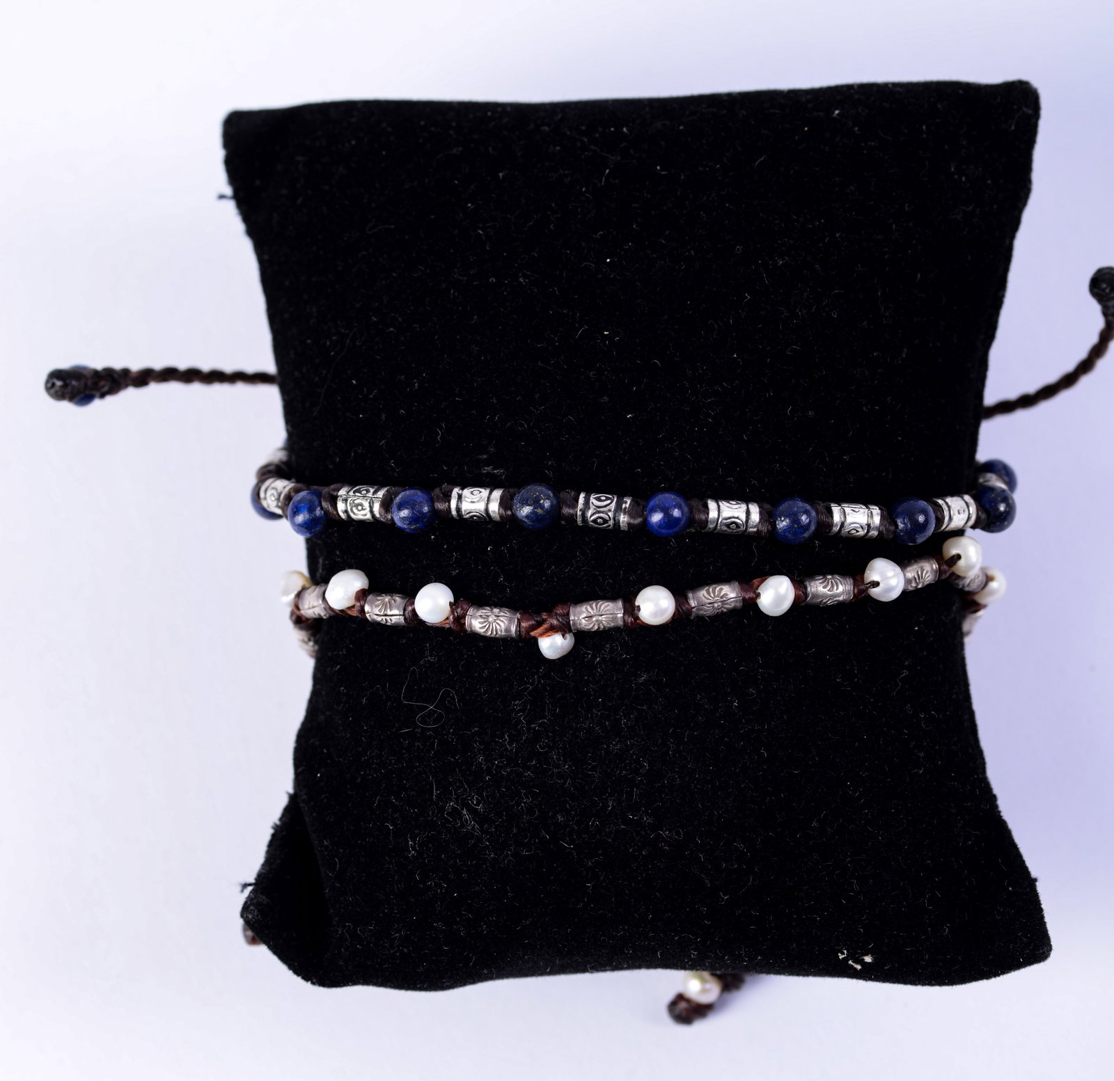Two Beaded Bracelets. - 2