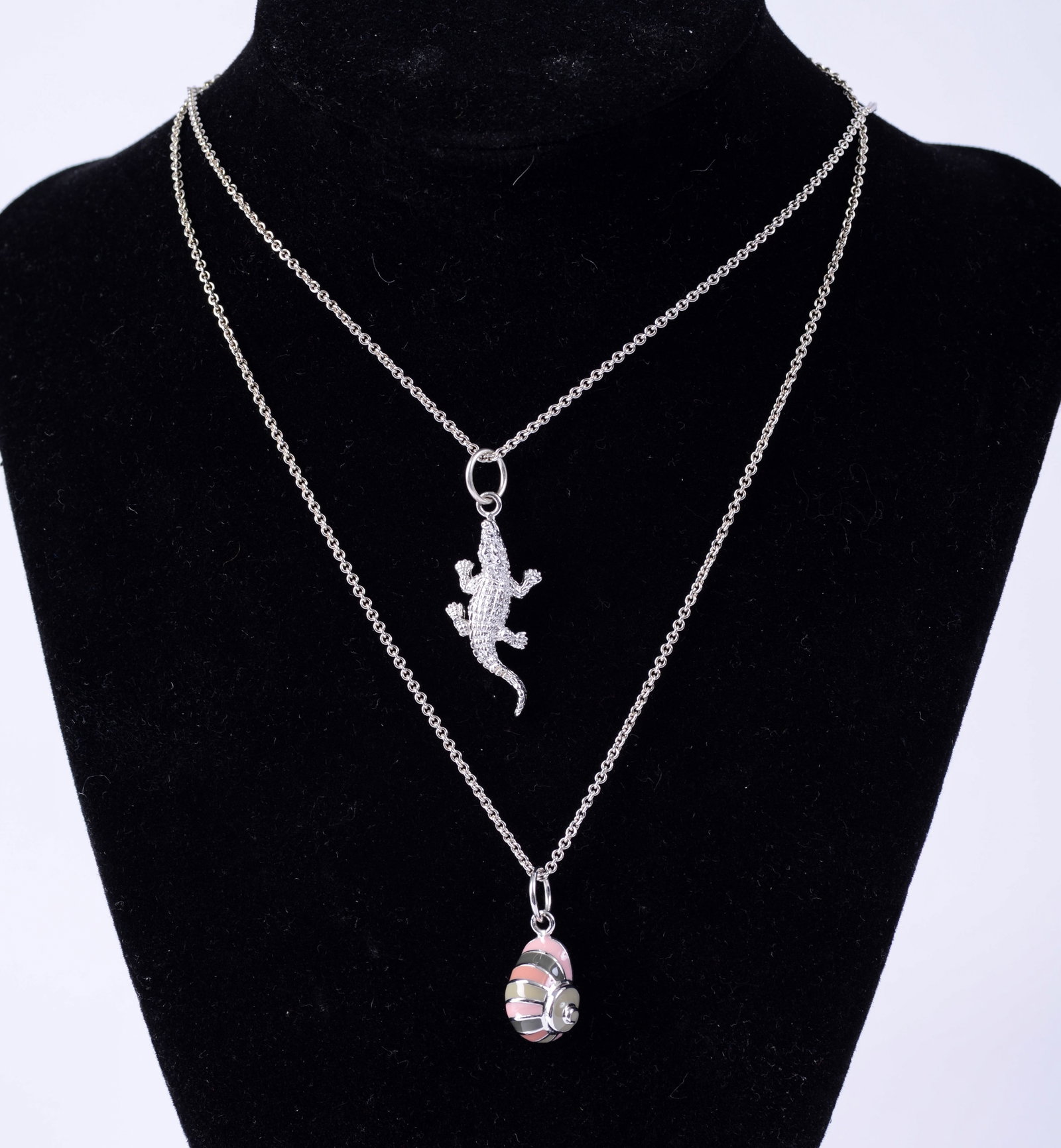 Two Two Sterling Necklaces. (1 of 3)