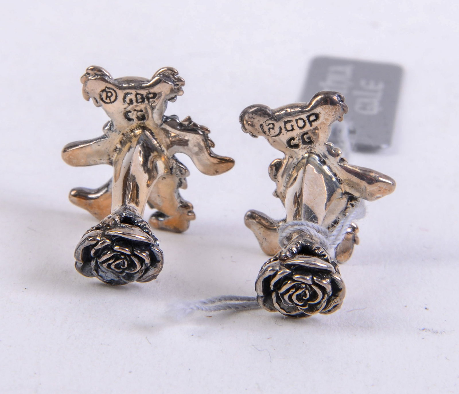Grateful Dead Sterling Silver Cufflinks. - 2