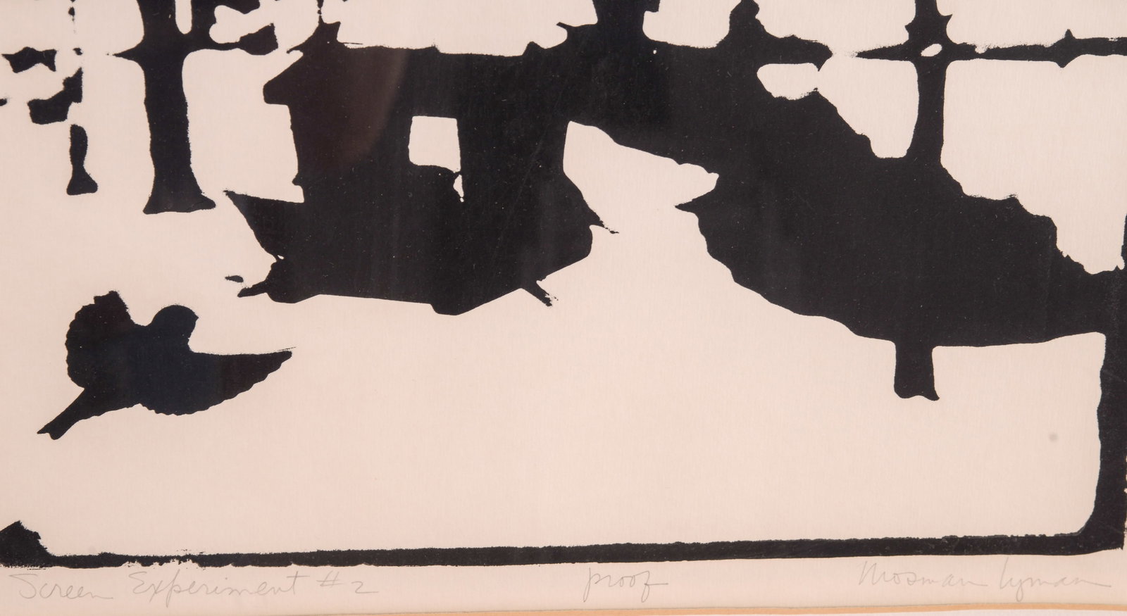 MOSMAN LYMAN. SCREEN EXPERIMENT #2. - 2