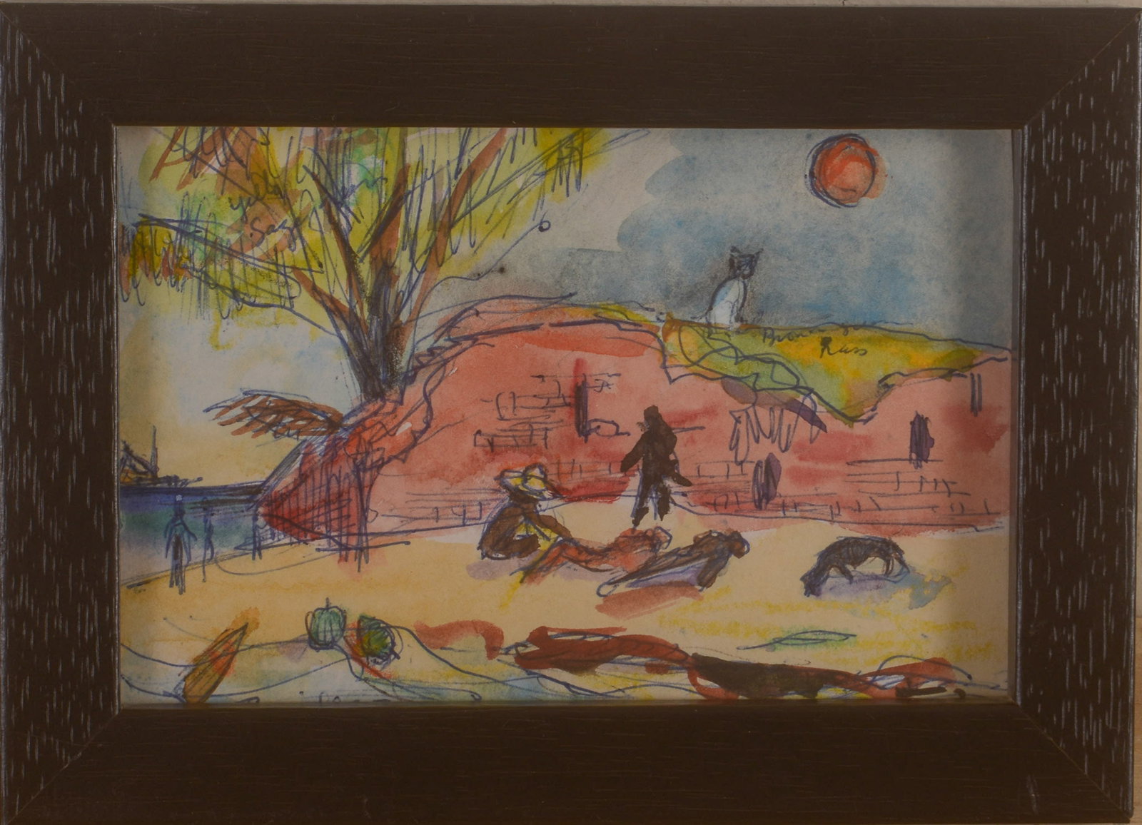 George Daniell (1911-2002). Key West Beach. (1 of 3)