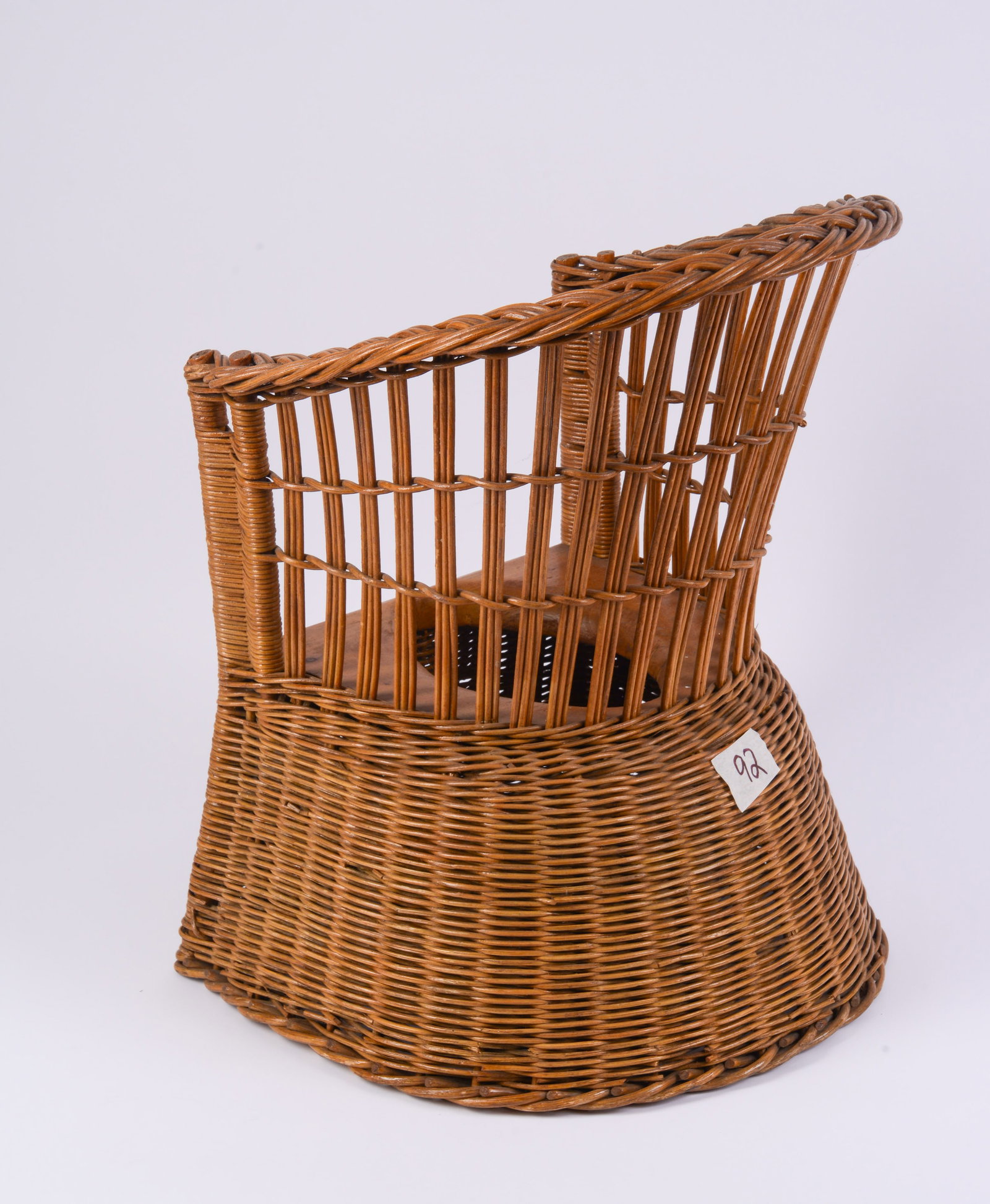Wicker Potty Chair - 3
