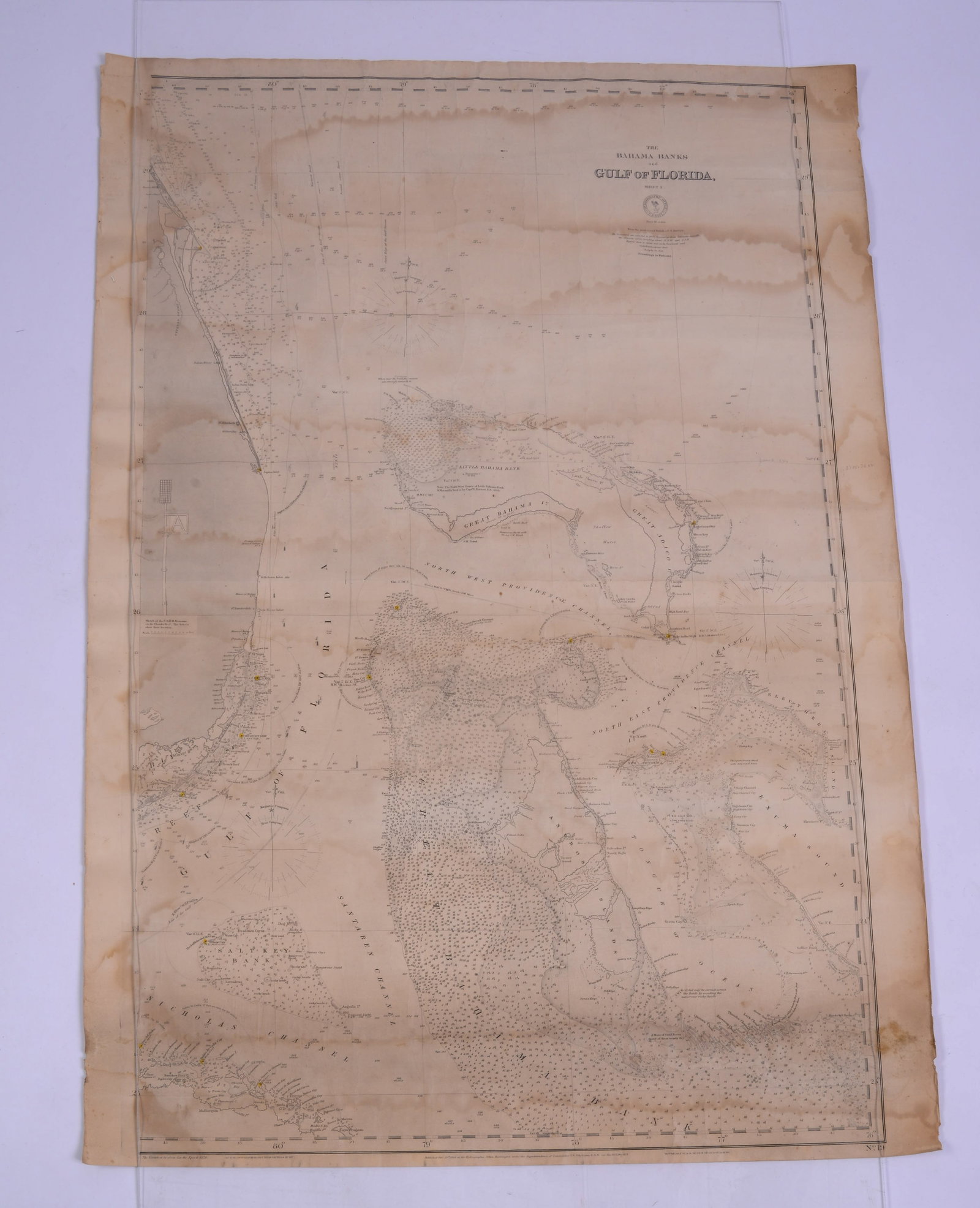 Chart: Bahama Banks, Gulf of Florida. (1 of 1)