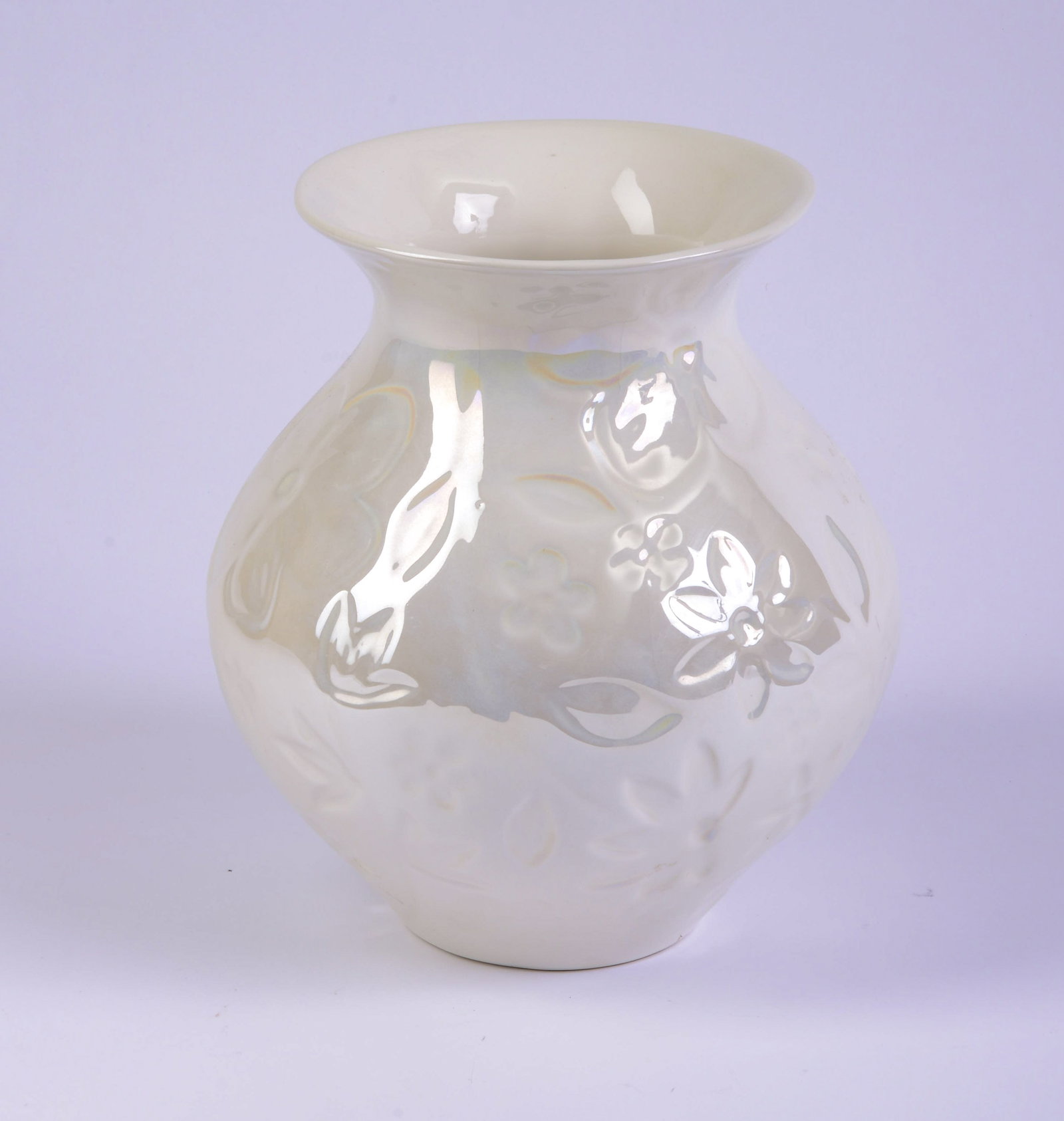 Pereiras Portugese Porcelain Vase.: Height 12 inches.