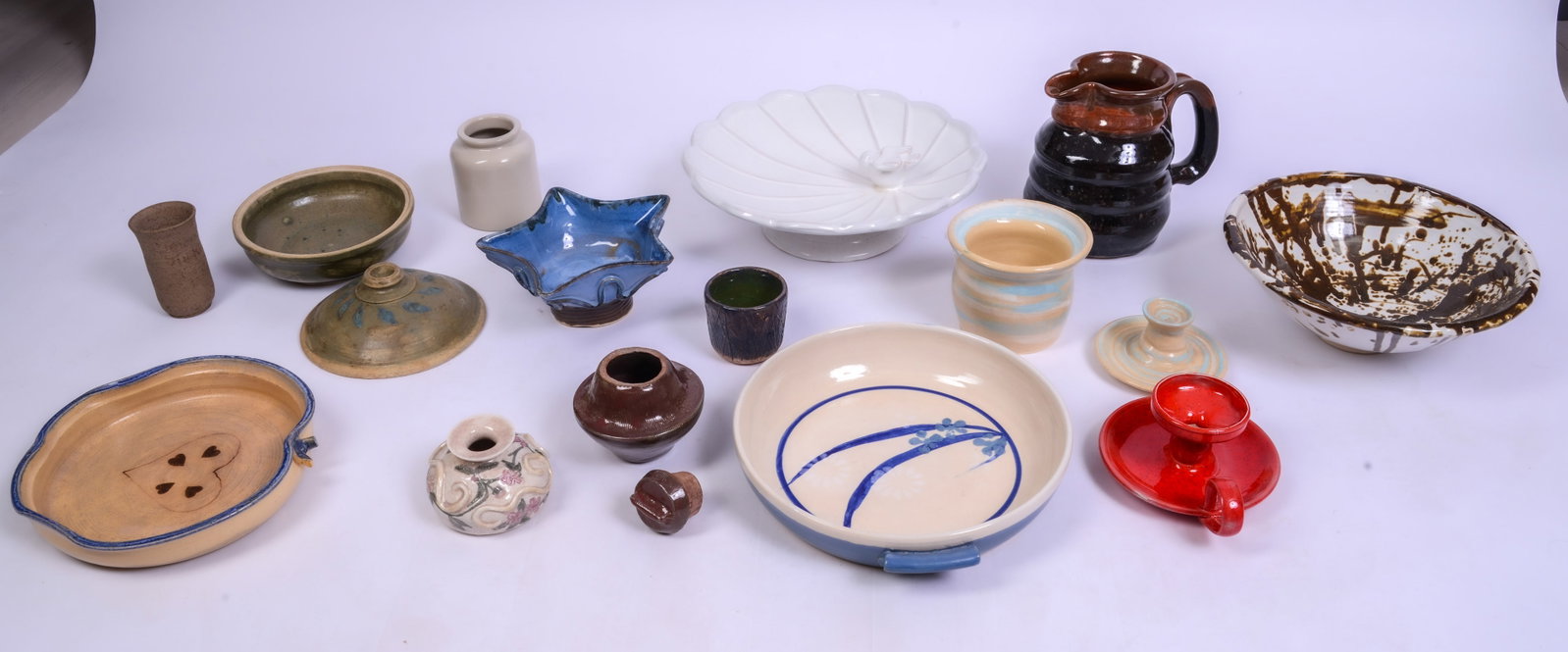 Collection of Studio Pottery. (1 of 7)