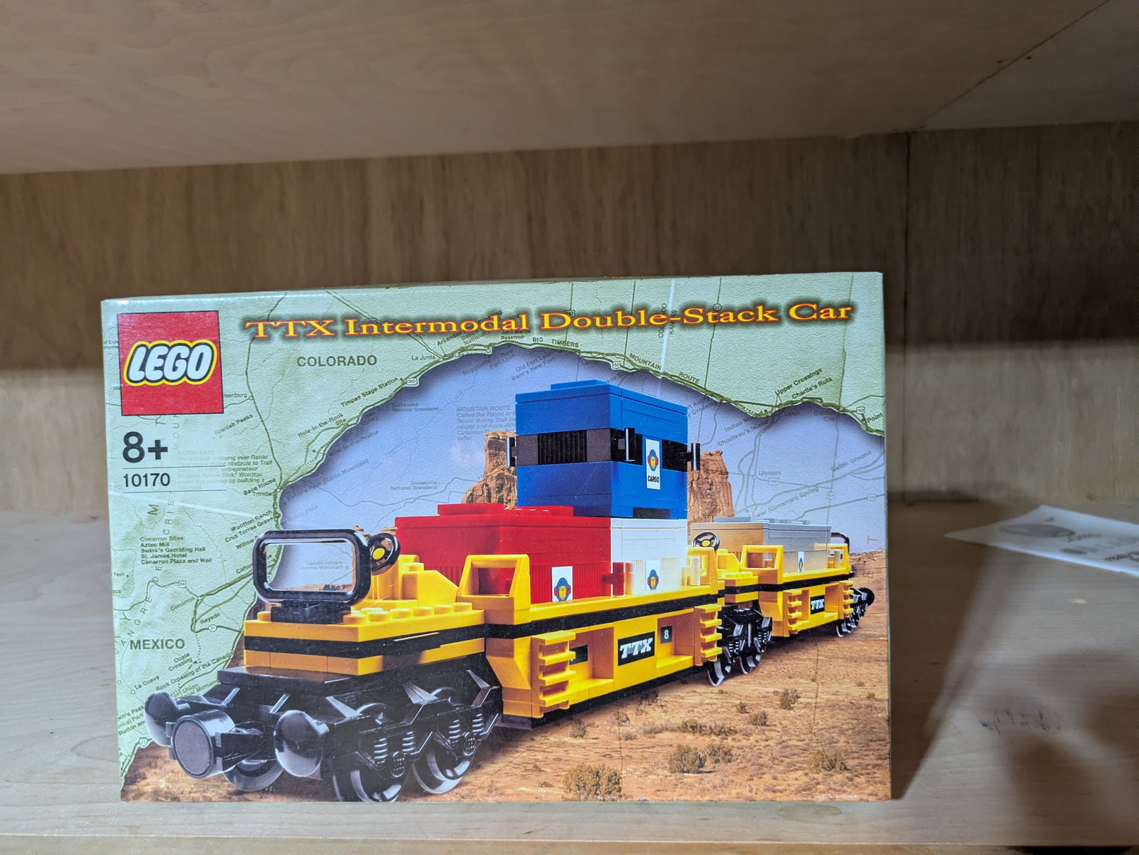 Lego TTX Intermodal Double Stack Car.: New in box.