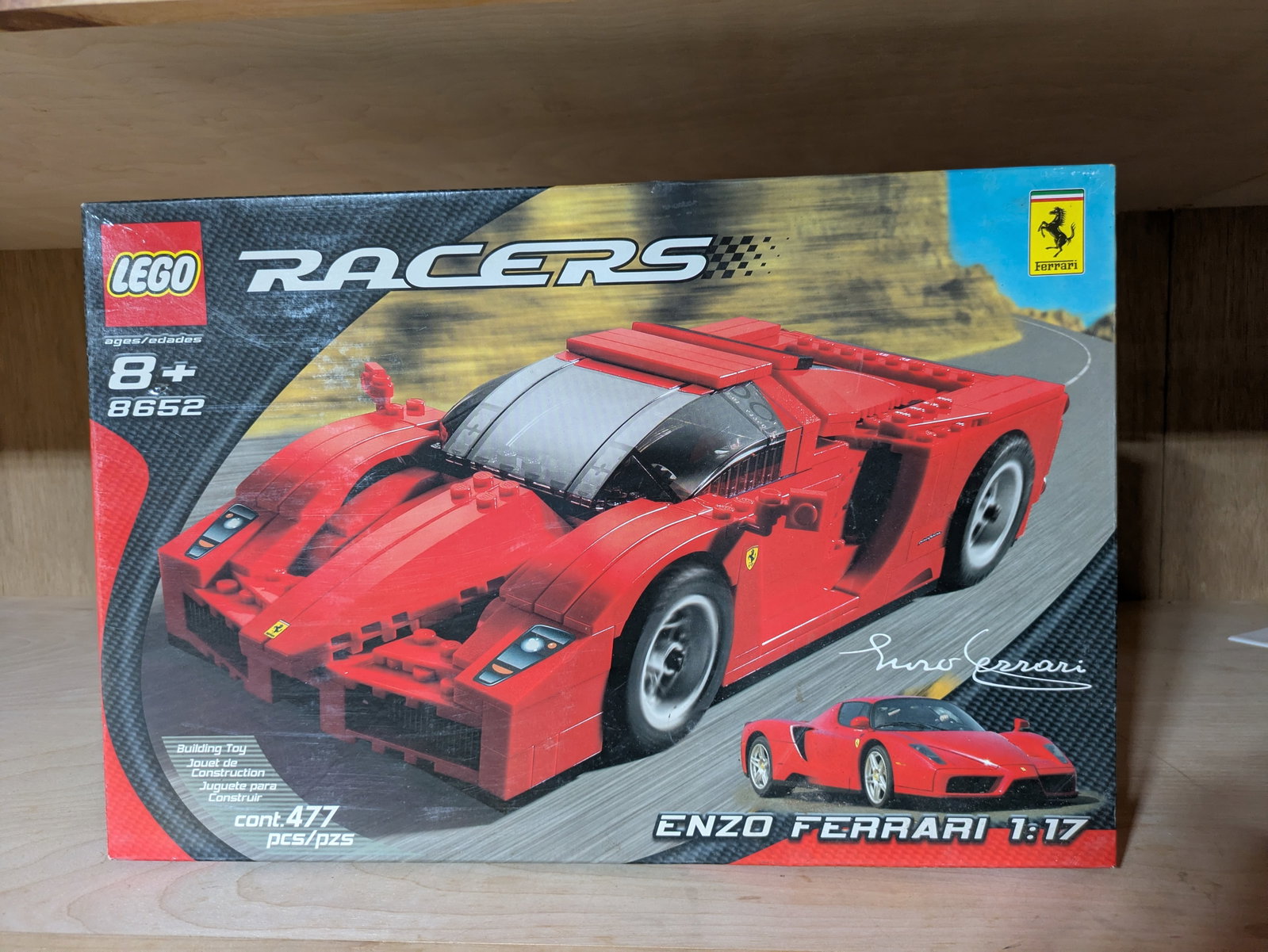 Lego Enzo Ferrari 8652.: New in box.