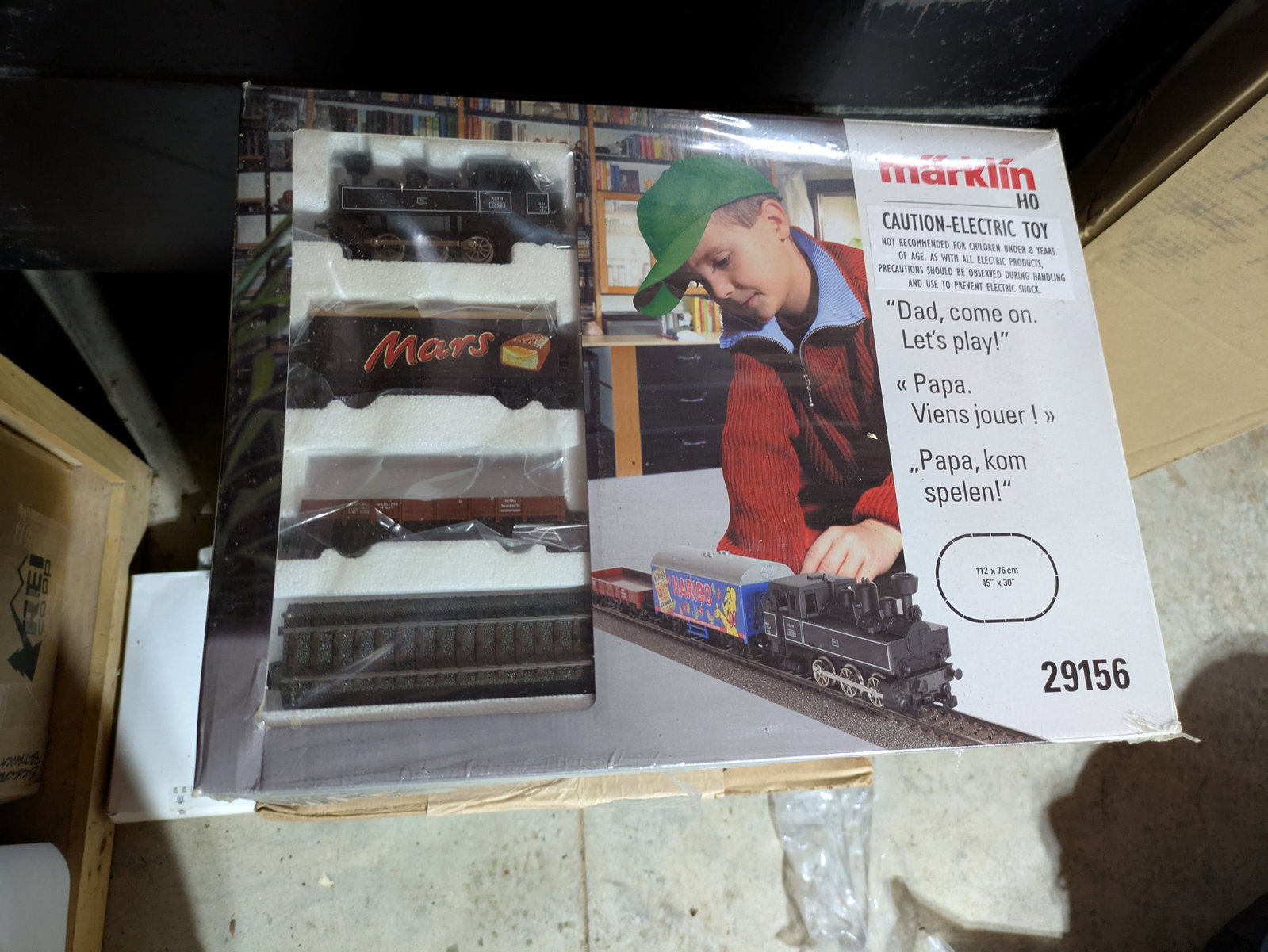 Four Marklin HO Gauge Train Sets. (1 of 2)