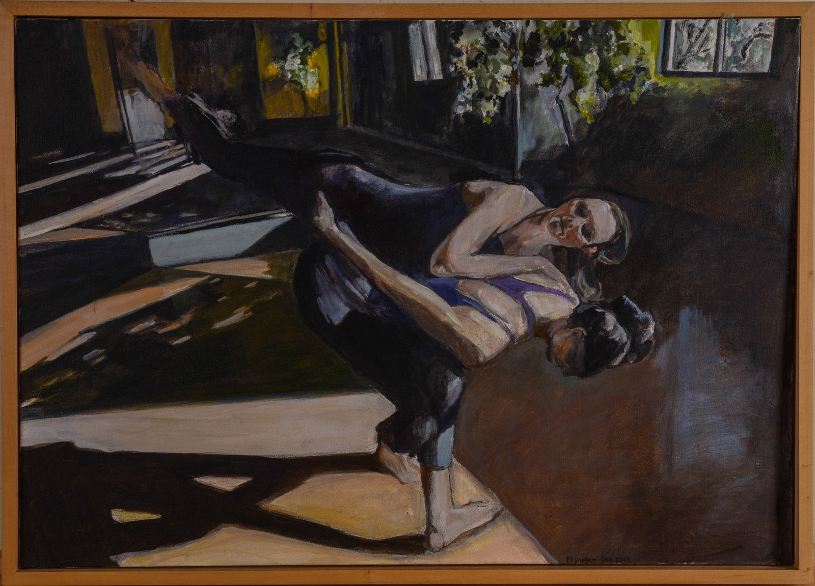 BARBARA SHAFER. LISA AND AMY, 2014. (1 of 3)
