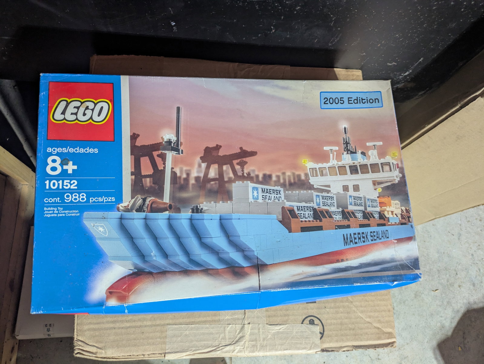 Lego 10152 Maersk Ship, 2015.: New in box.