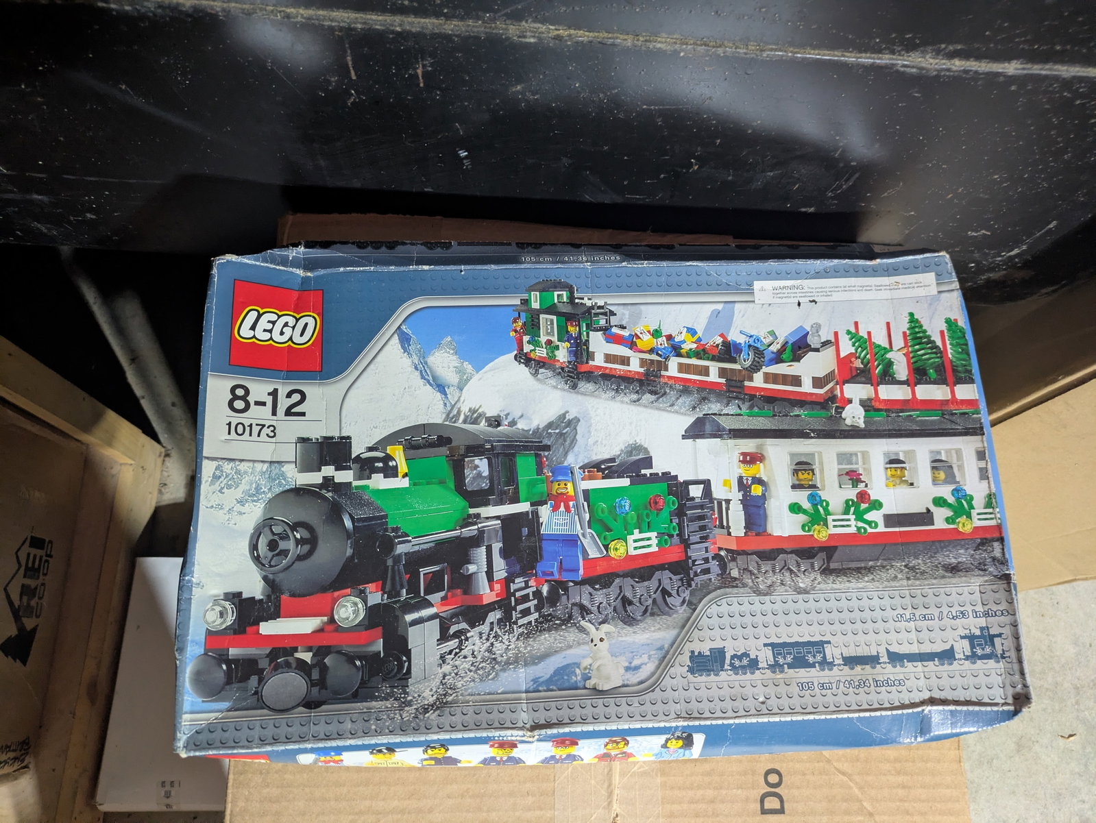 Lego 10173 Train.: Open Box.