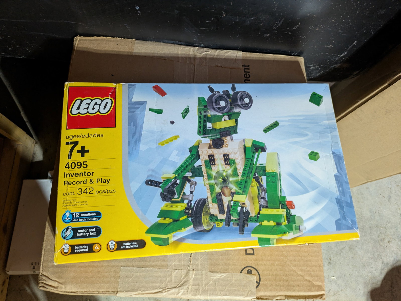 Lego 4095 Inventor Record & Play.: New in box.