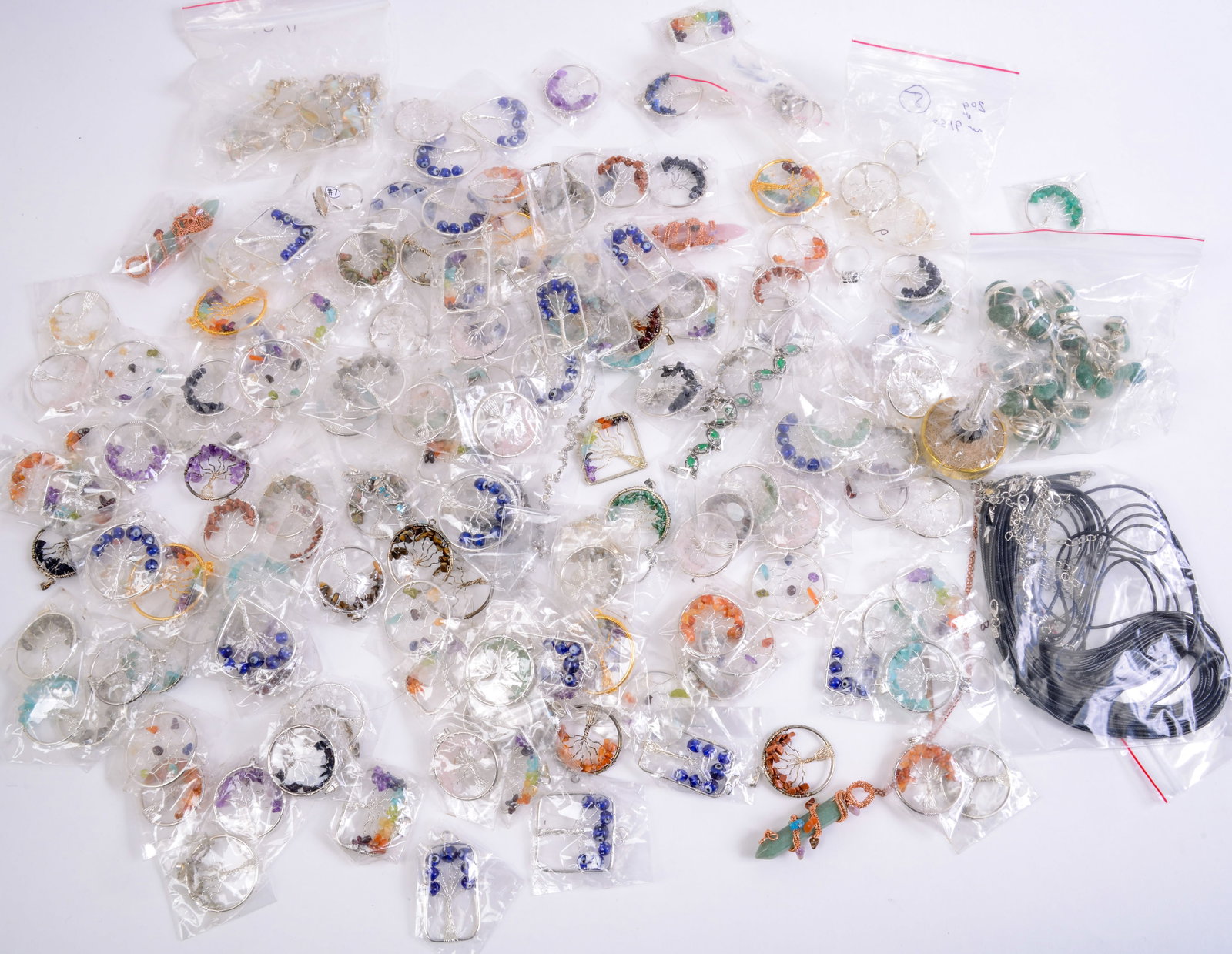 Large Collection of Tree of Life Pendants. (1 of 5)