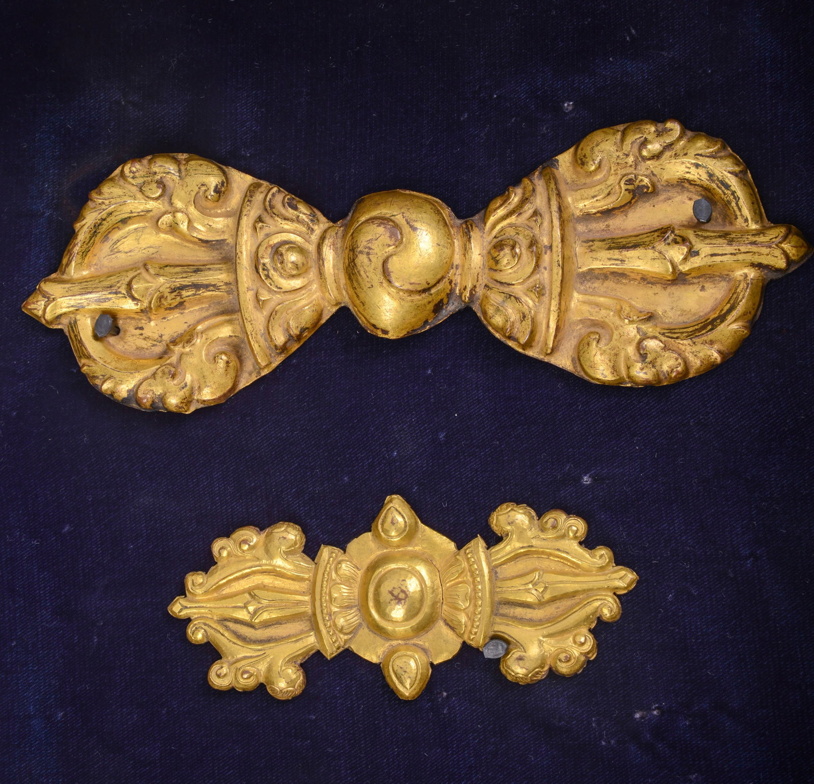 Two Decorative Metal Elements. (1 of 5)