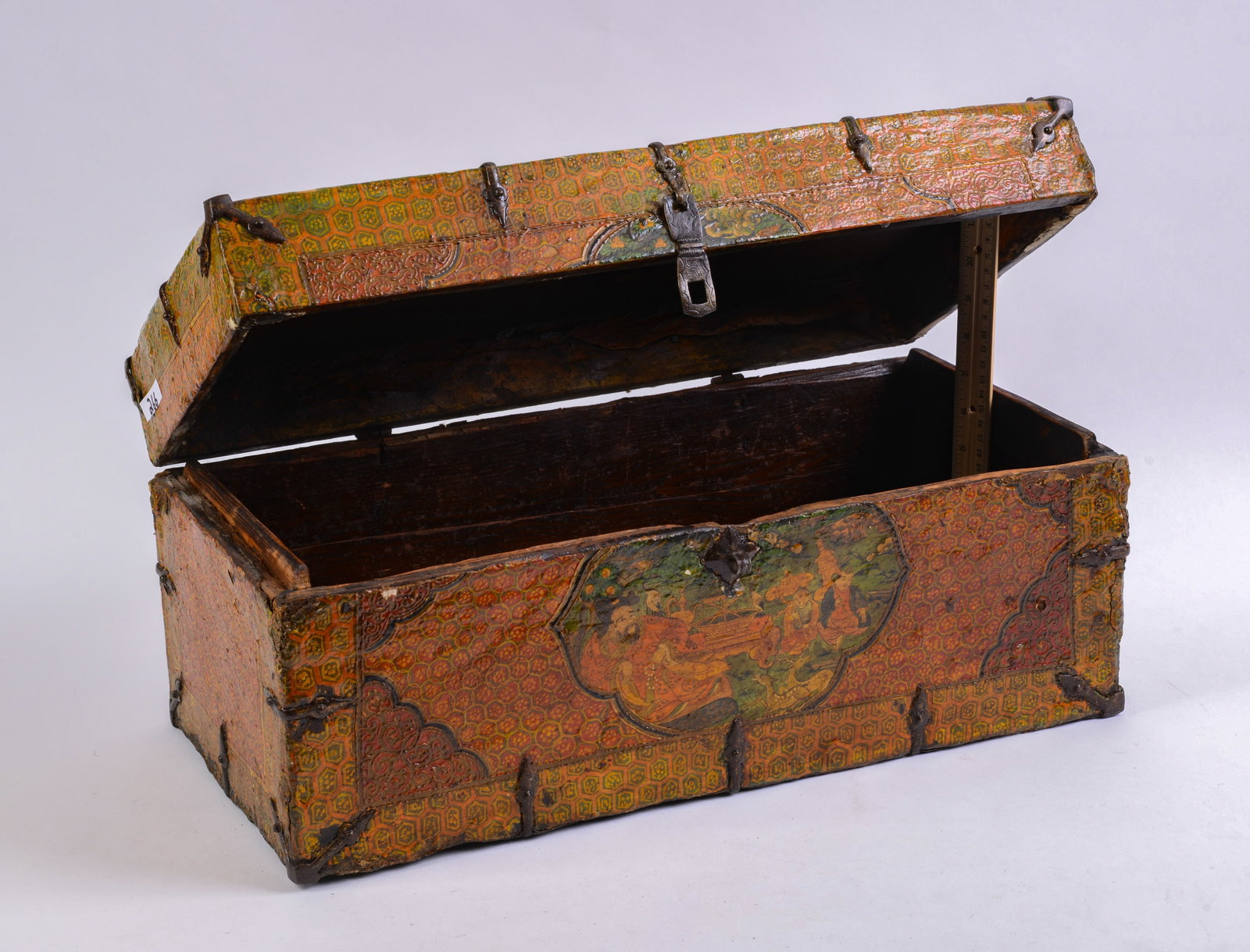 Tibetan Painted Box. - 2